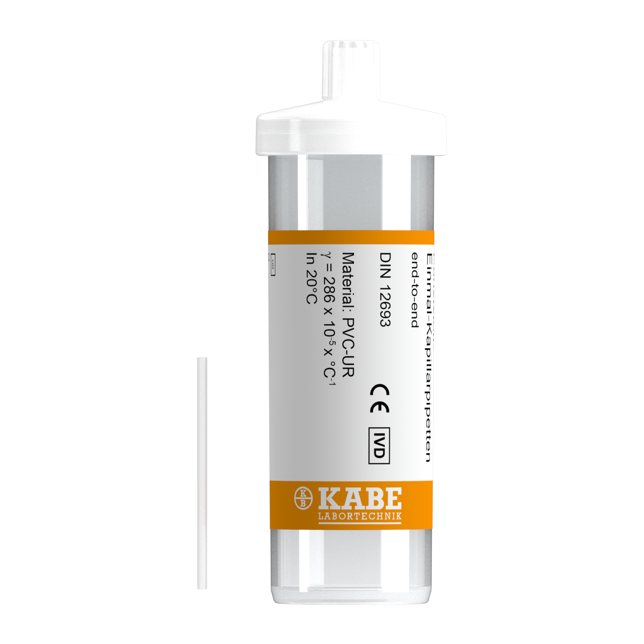 Endkapillaren aus Kunststoff EK 10 K