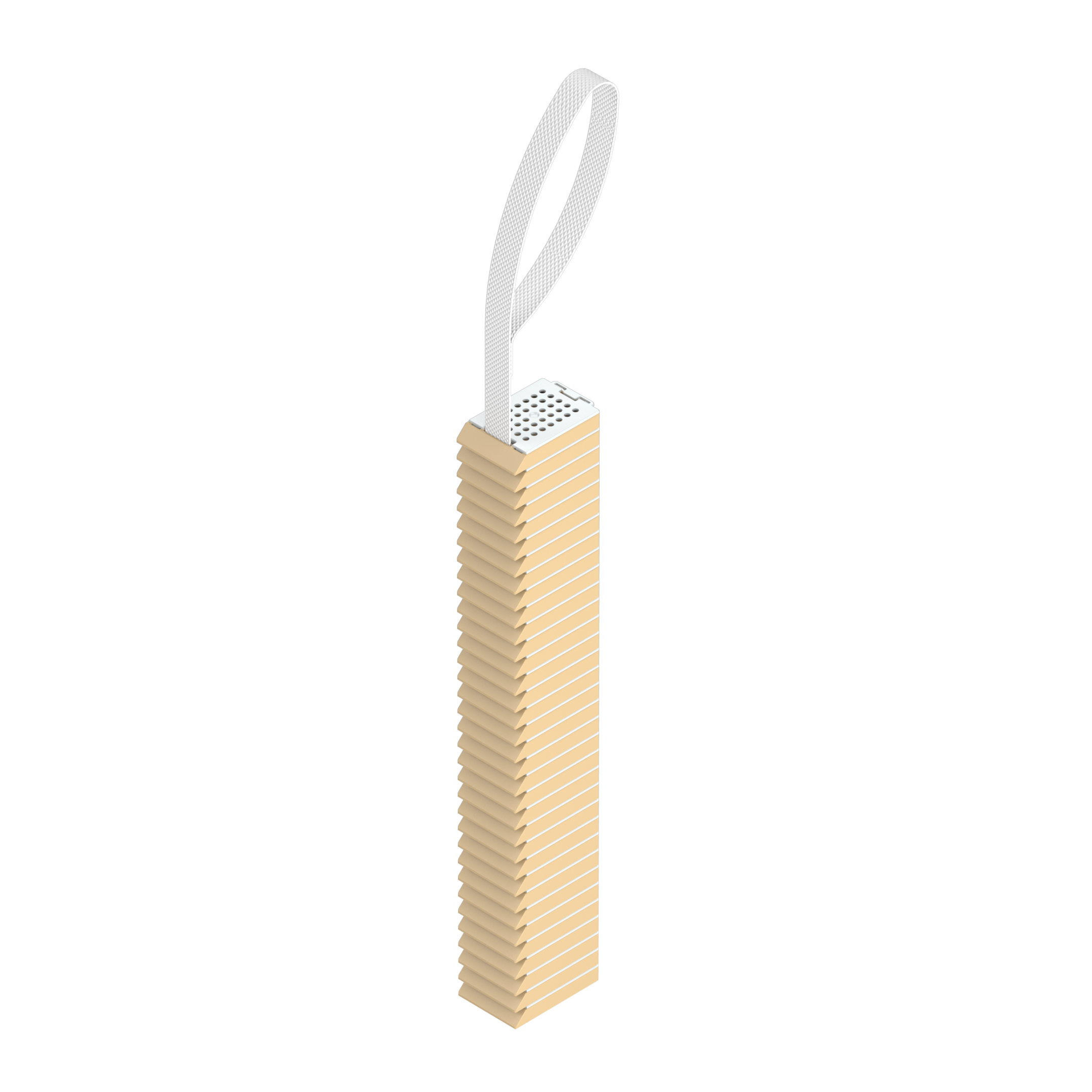 Einbettkassetten - Standard beige mit Steckdeckel am Band