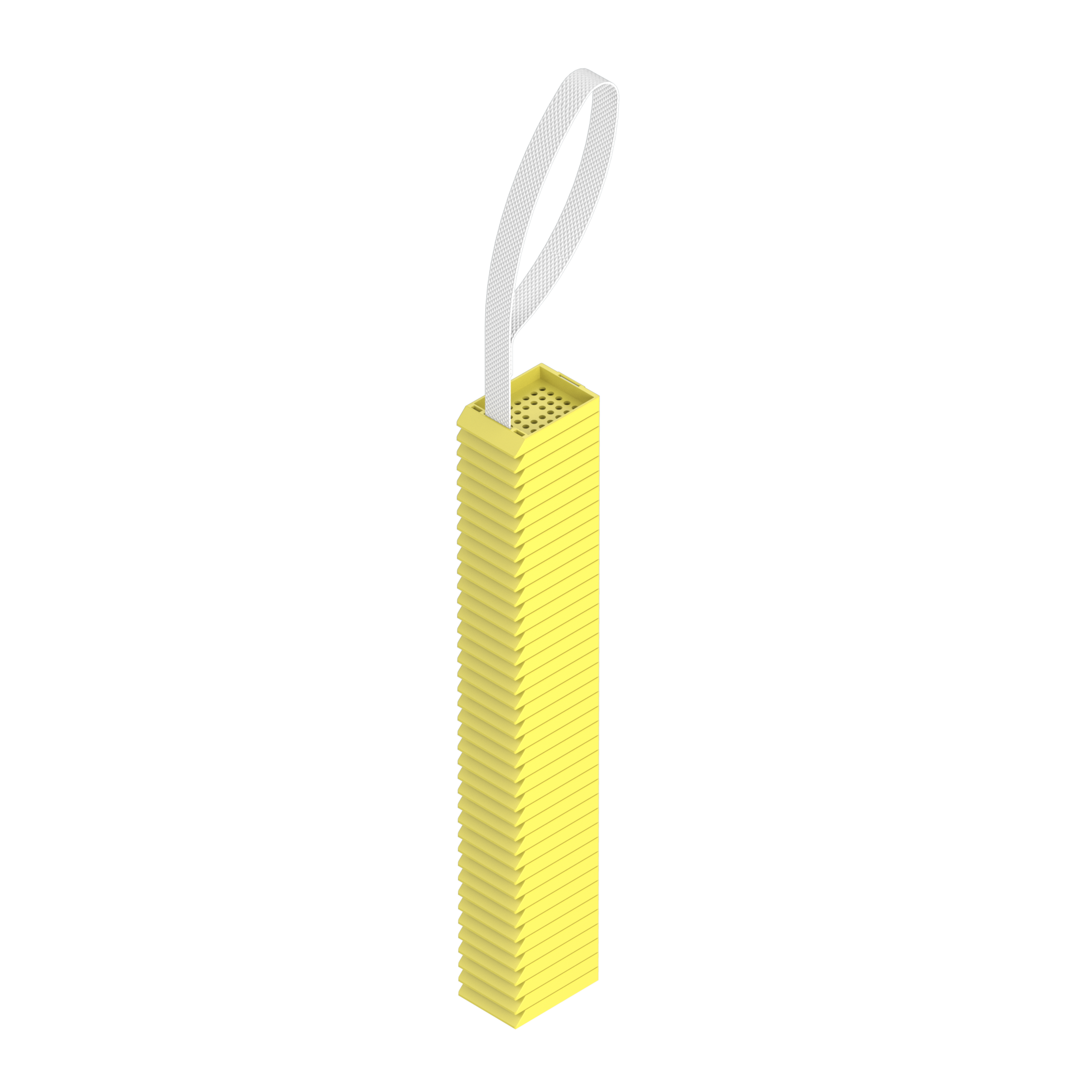 Lasereinbettkassetten - Standard gelb ohne Deckel am Band