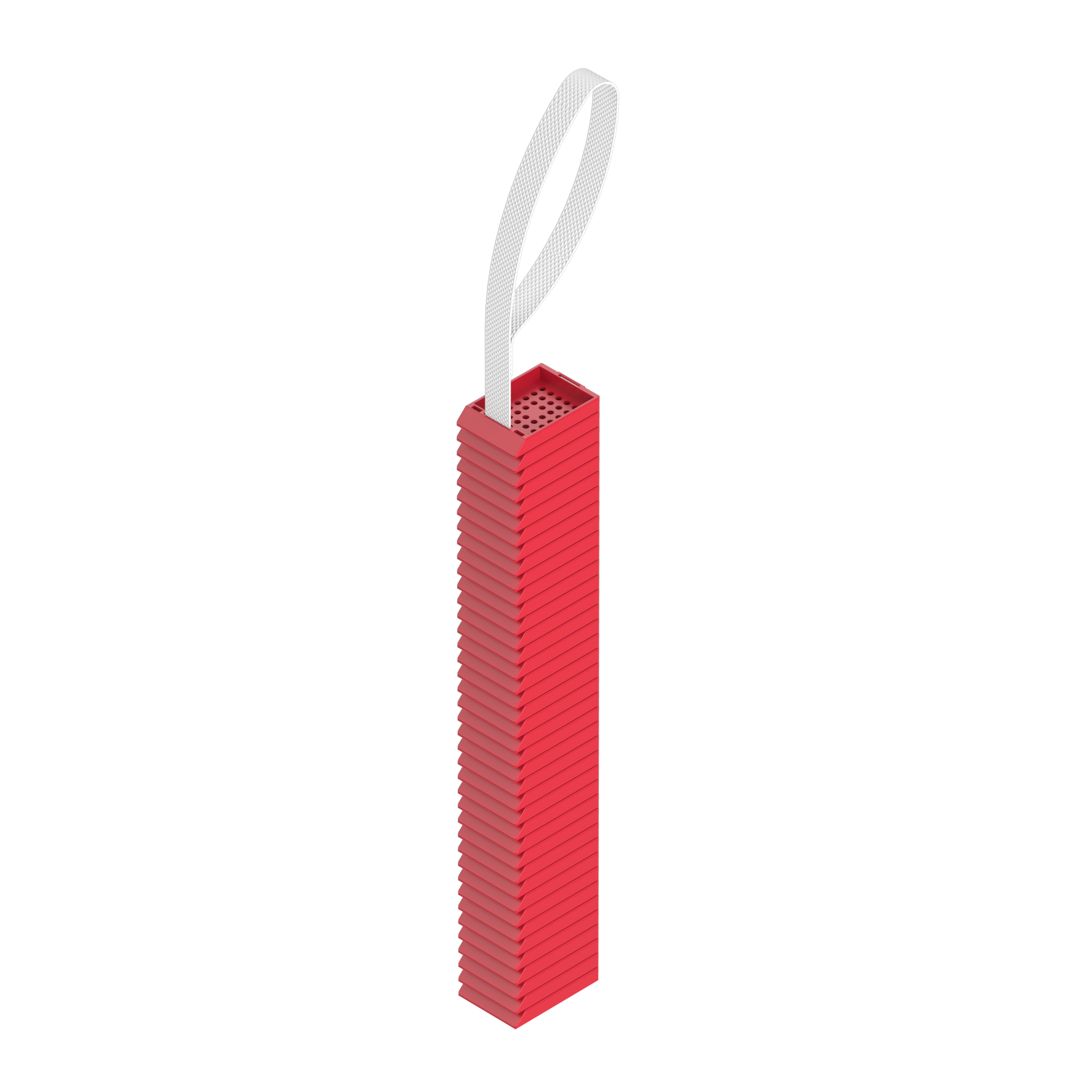 Einbettkassetten - Standard rot ohne Deckel am Band