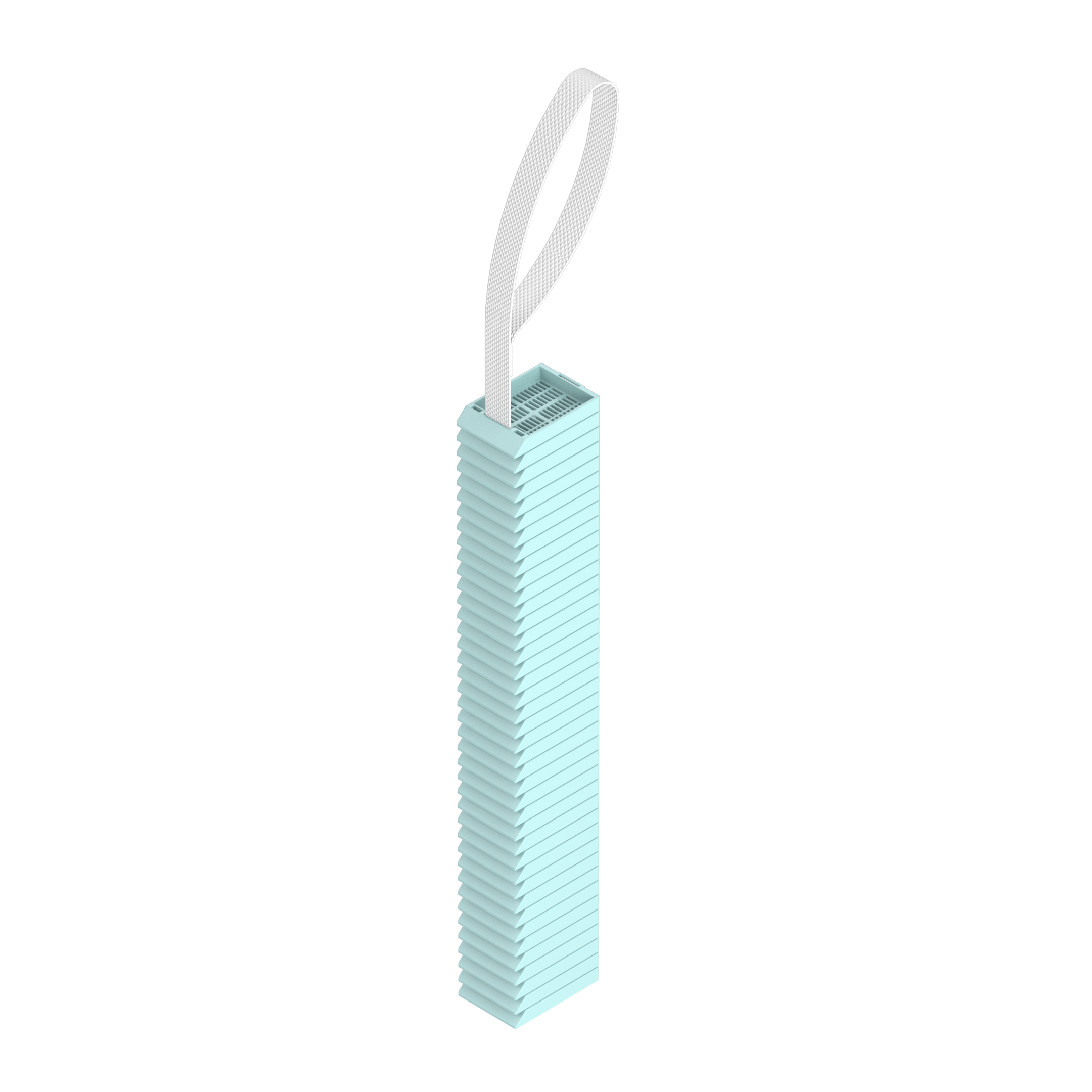 Einbettkassetten - Universal pastellgrün ohne Deckel am Band