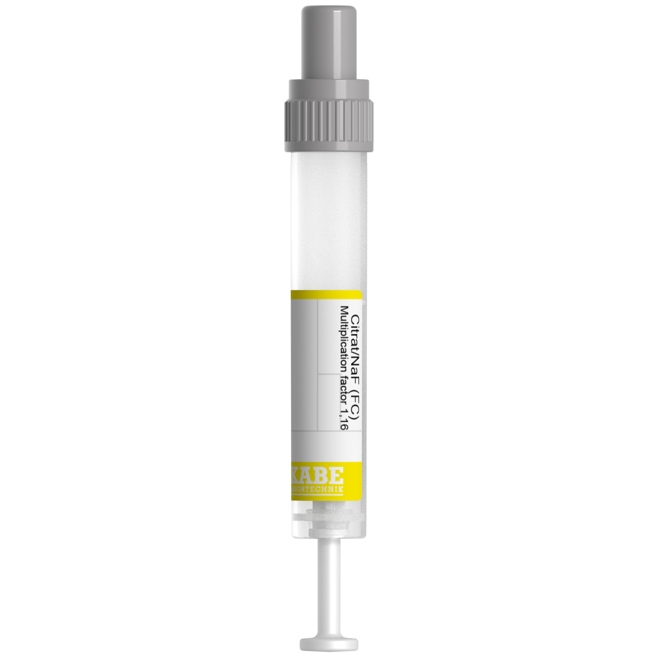 Primavette® S Citrat / Natriumfluorid 1,6 ml mit Etikett, Multiplikationsfaktor 1,16