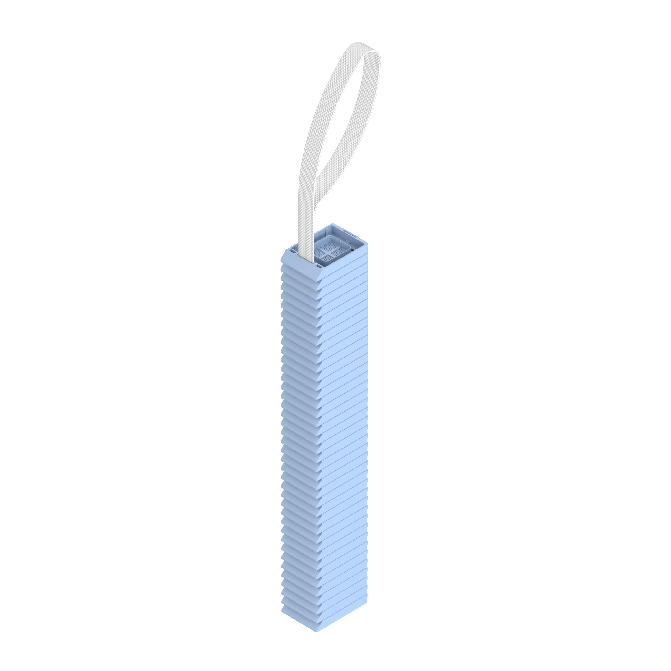 Einbettkassetten - Bionet hellblau ohne Deckel am Band