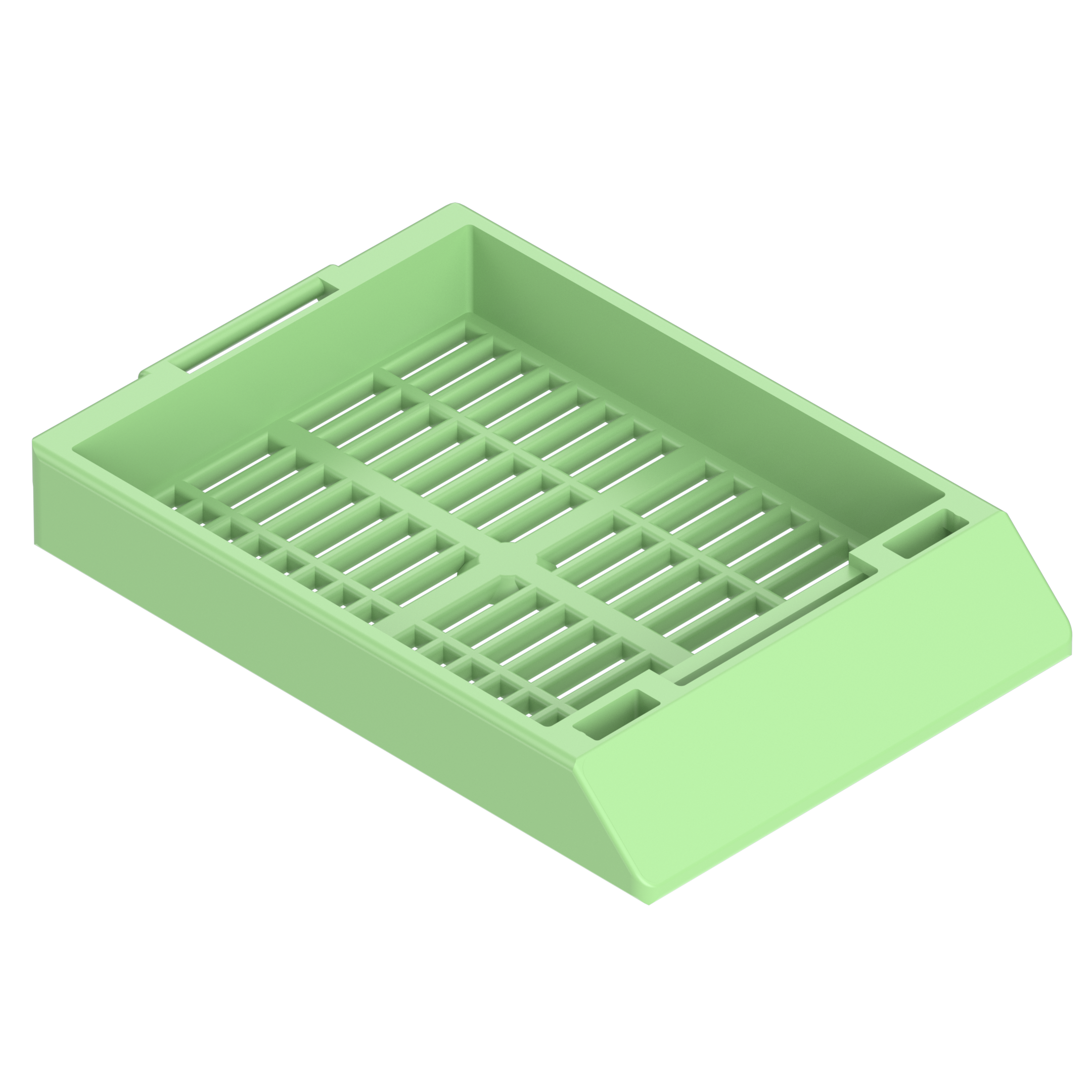Einbettkassetten - Universal hellgrün ohne Deckel