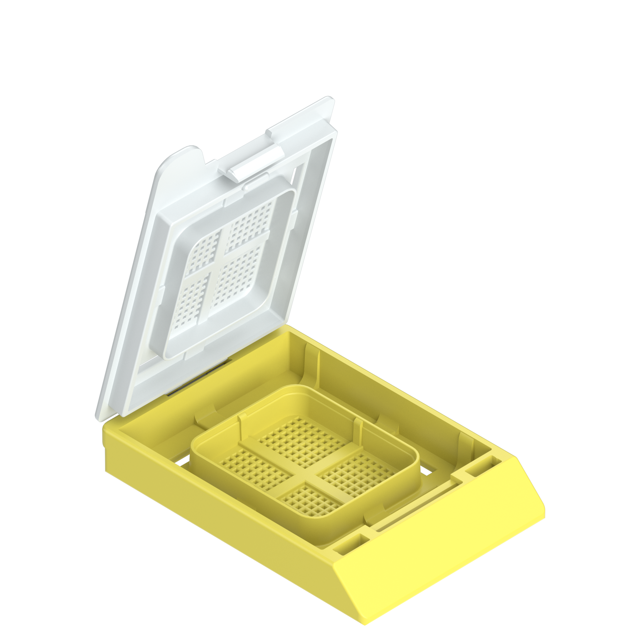 Einbettkassetten - Bionet gelb mit Deckel