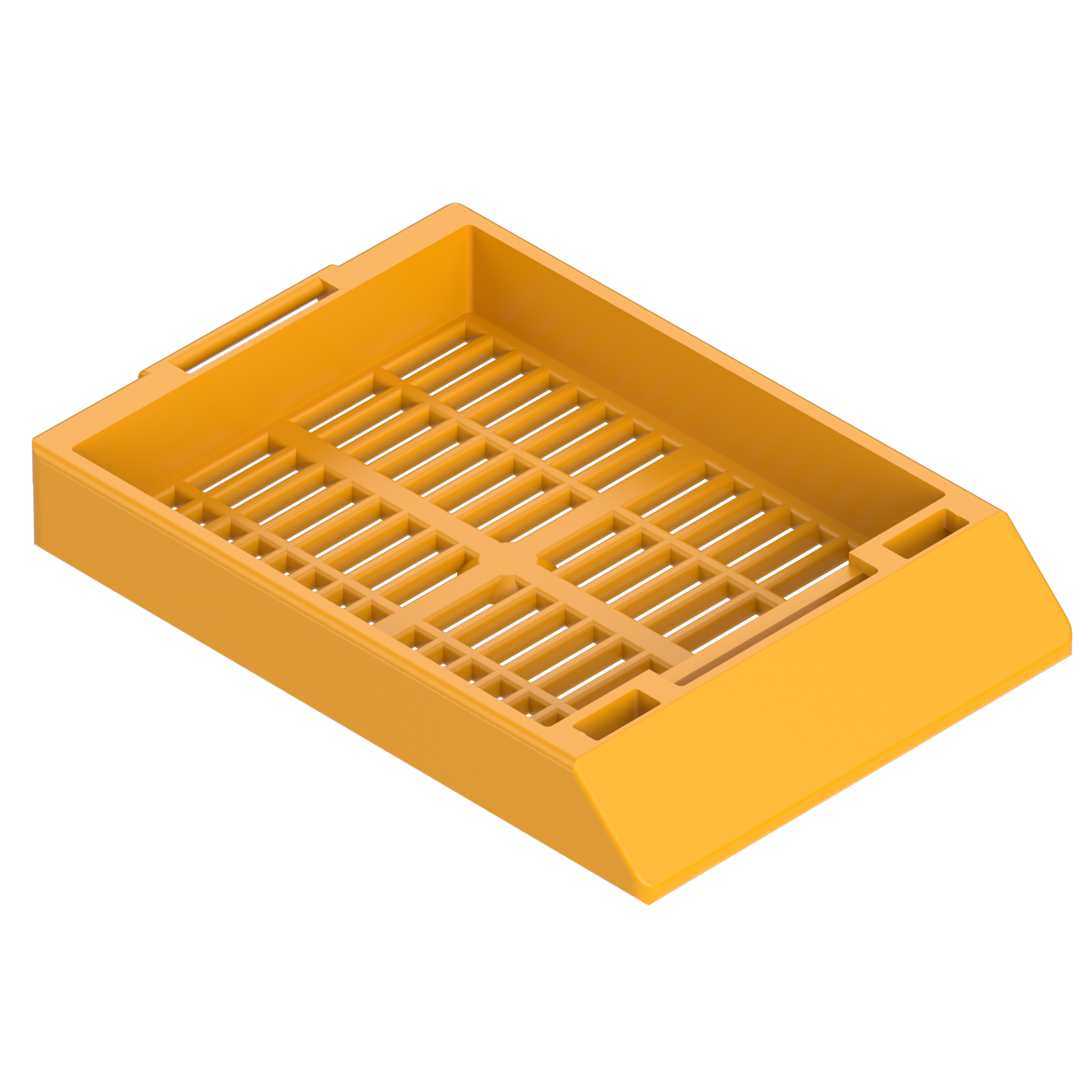 Einbettkassetten - Universal hellorange ohne Deckel