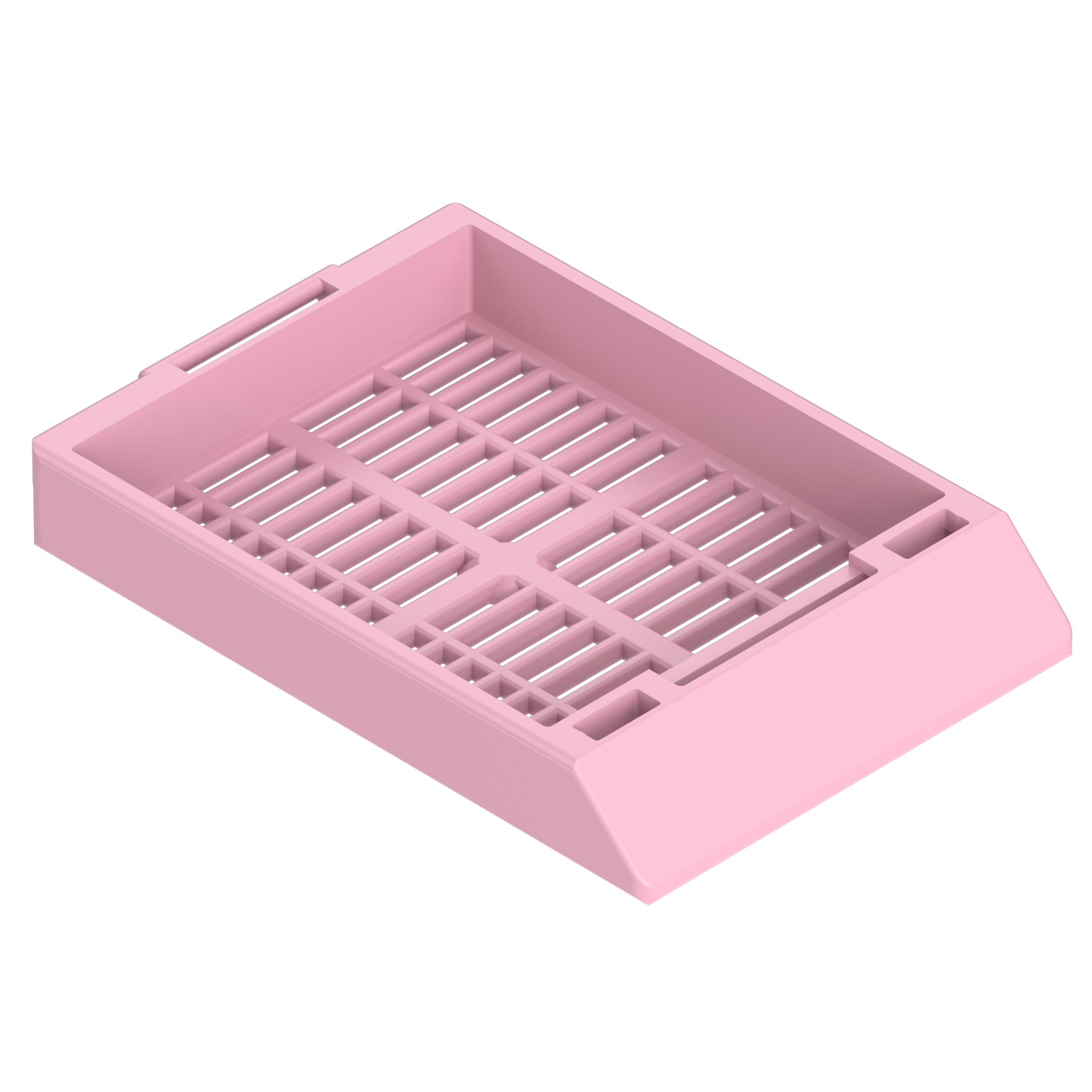 Einbettkassetten - Universal rosa ohne Deckel