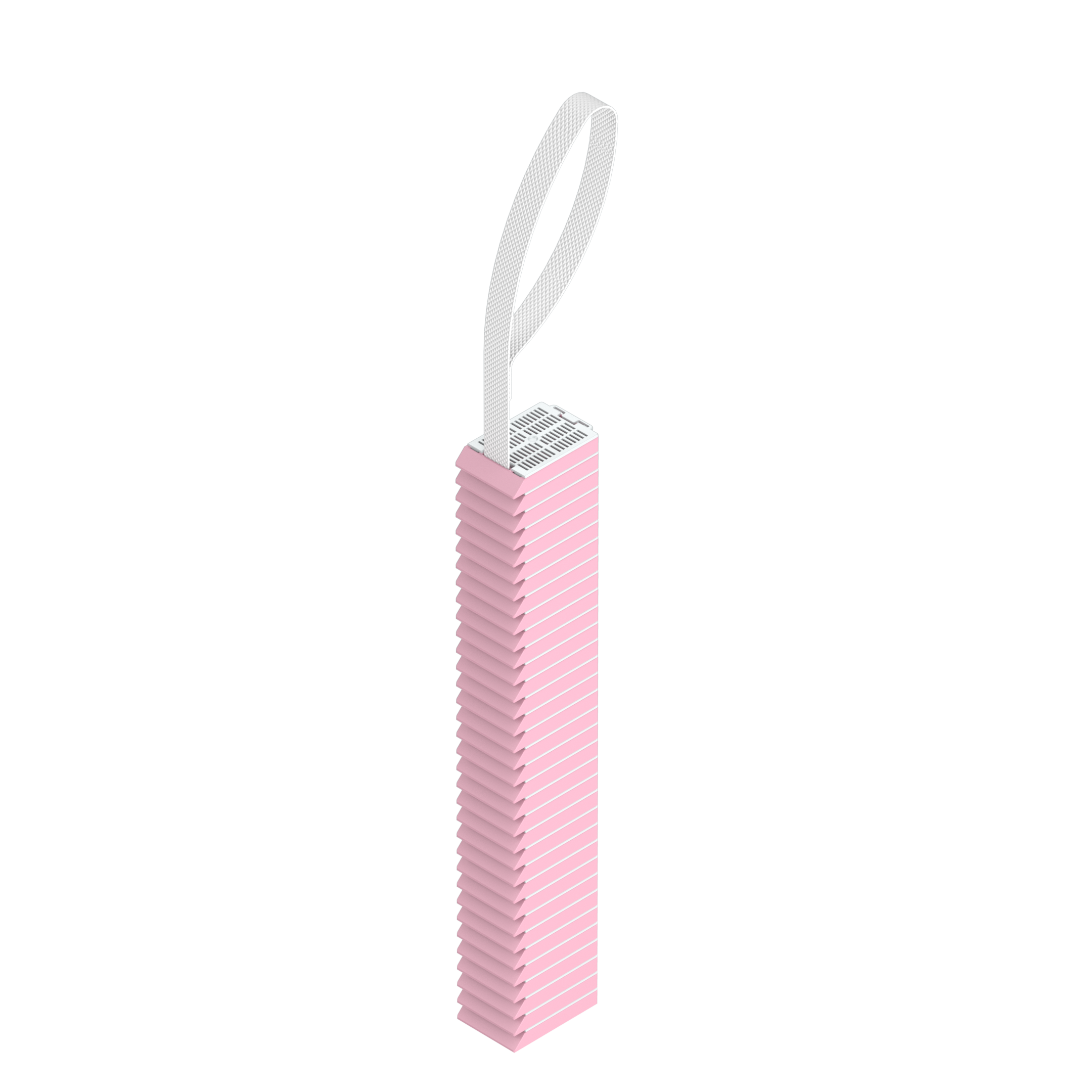 Einbettkassetten - Universal rosa mit Steckdeckel am Band