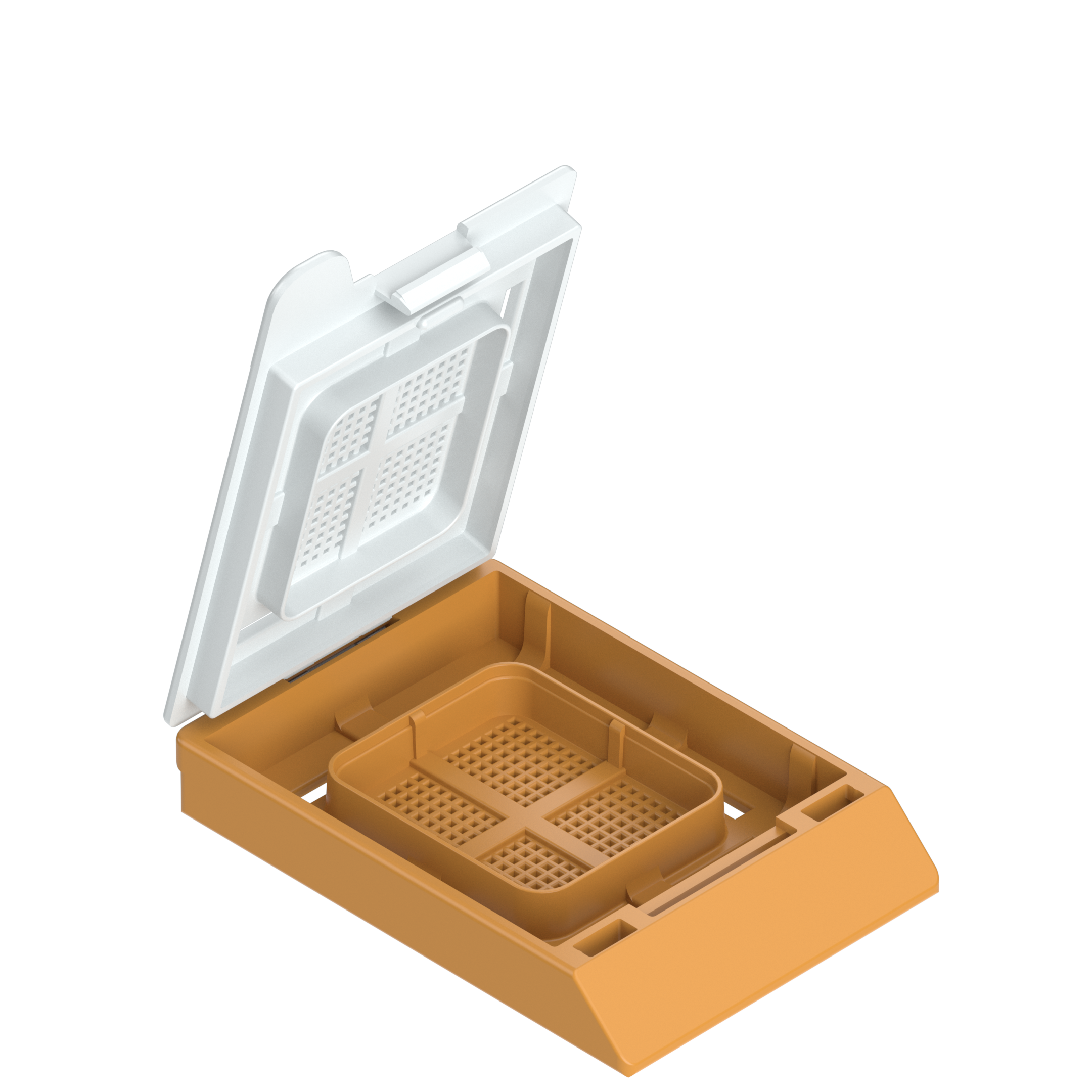 Einbettkassetten - Bionet braun mit Deckel