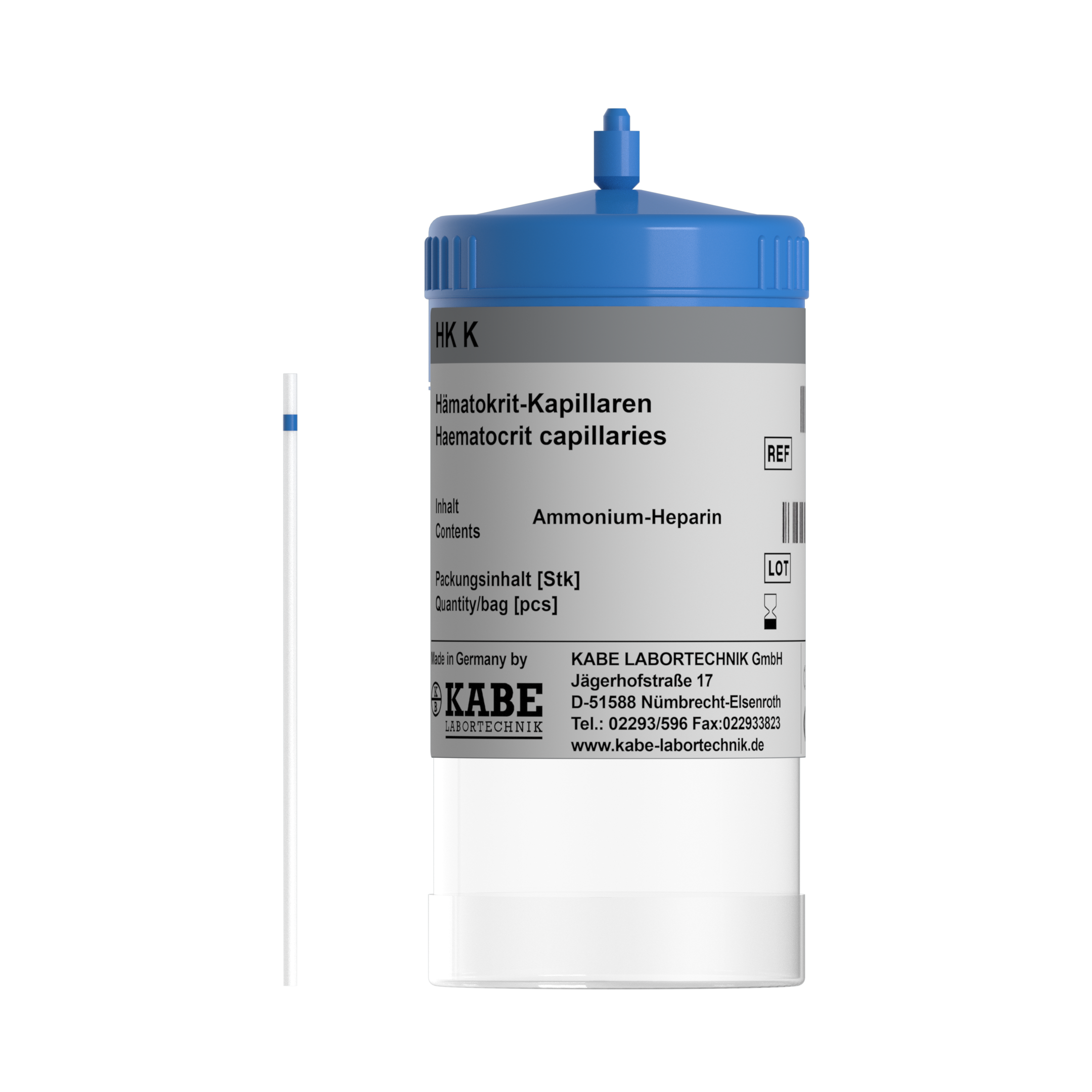 Hämatokrit-Kapillaren HK 75 K n