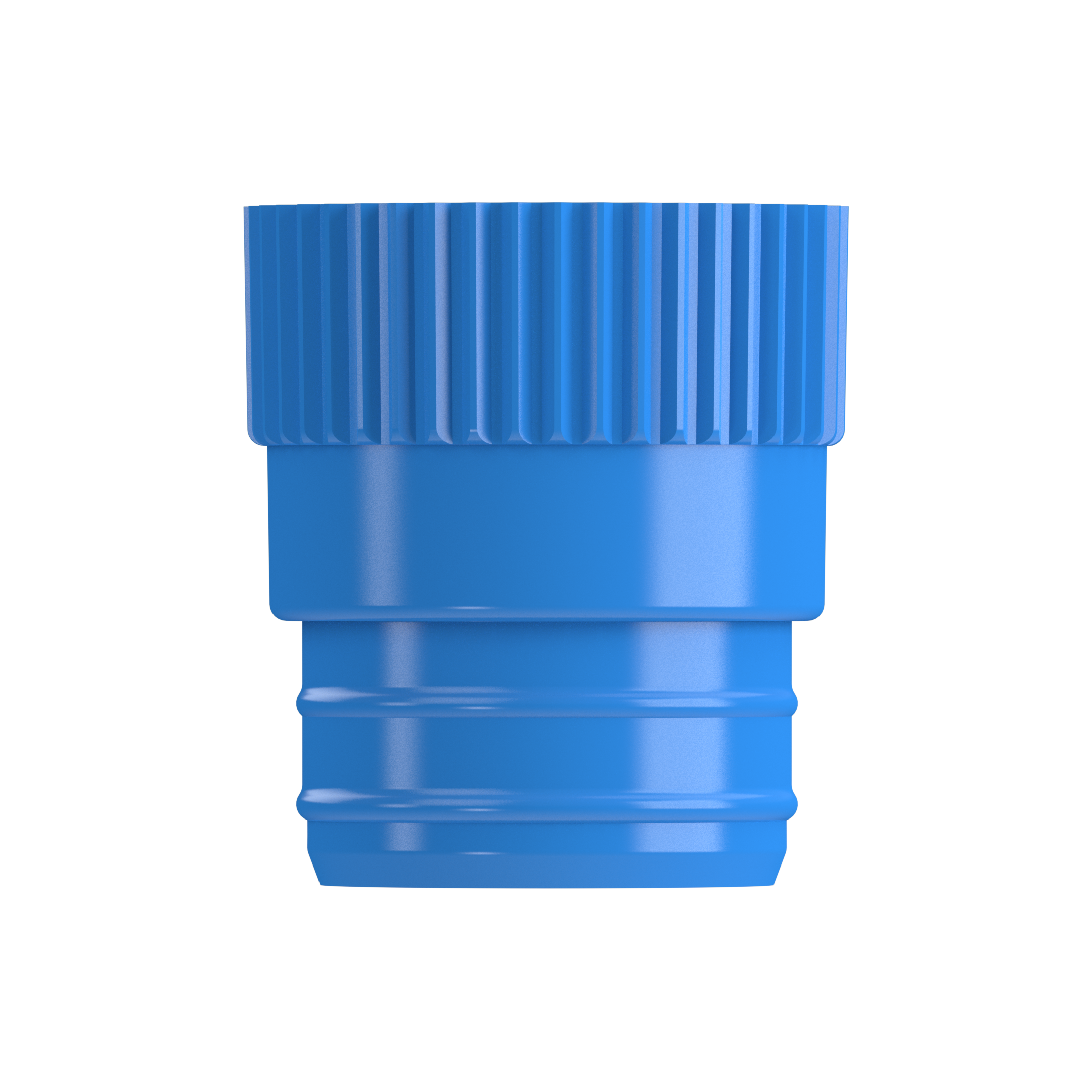 Eindrückstopfen Ø 16  blau