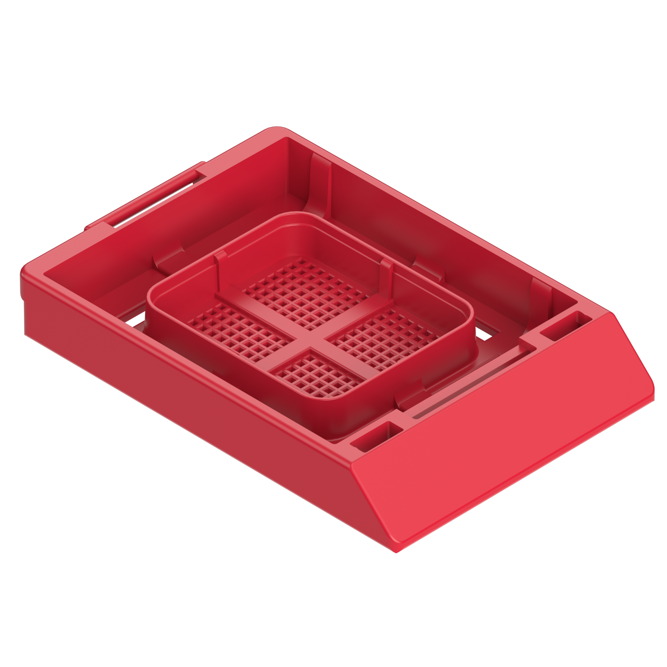 Einbettkassetten - Bionet rot ohne Deckel