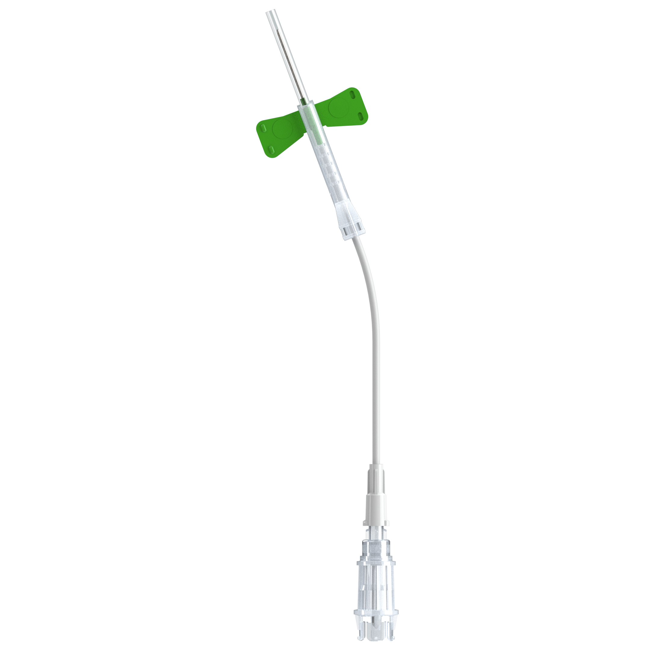 Flügelkanülen zur Blutentnahme Kombi-Sangocan® 21G grün 178 mm security