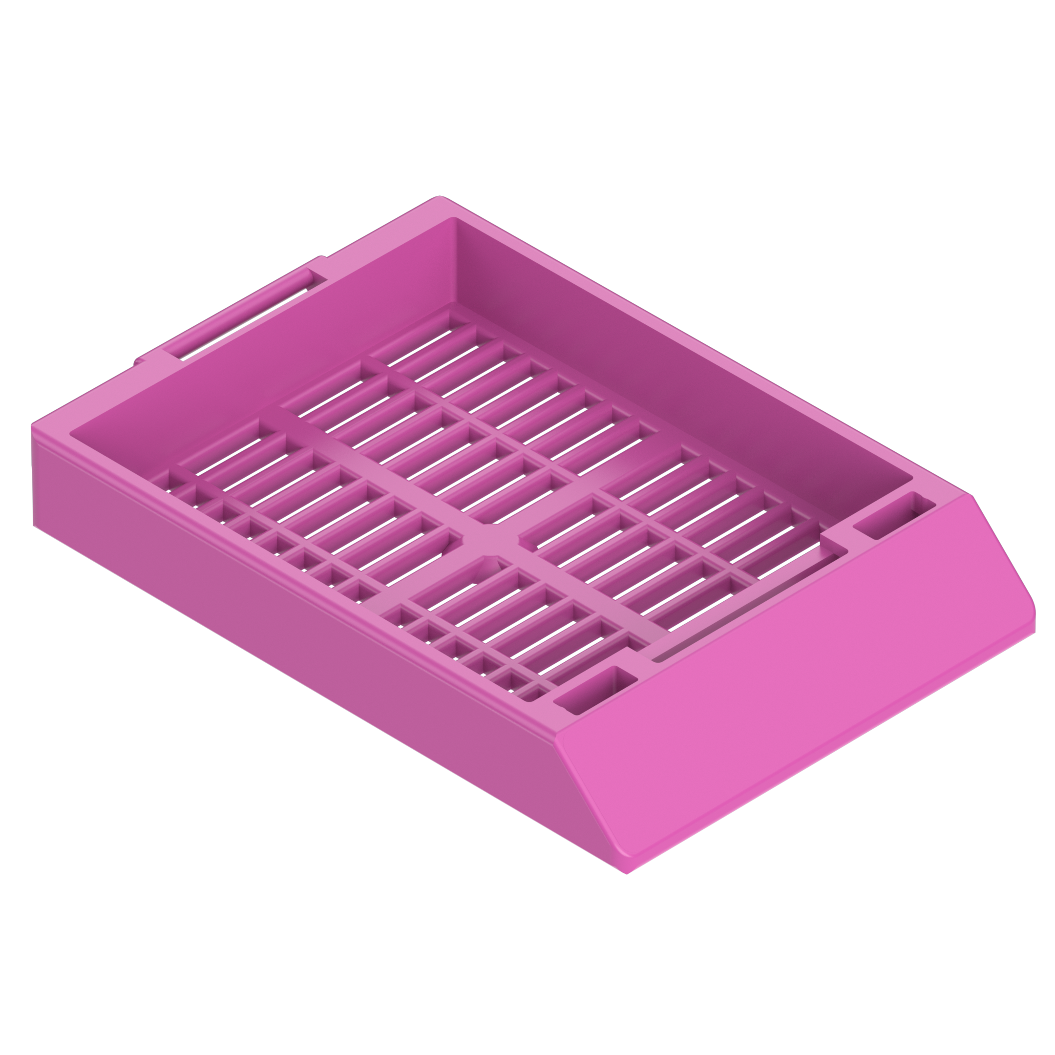 Einbettkassetten - Universal hellviolett ohne Deckel
