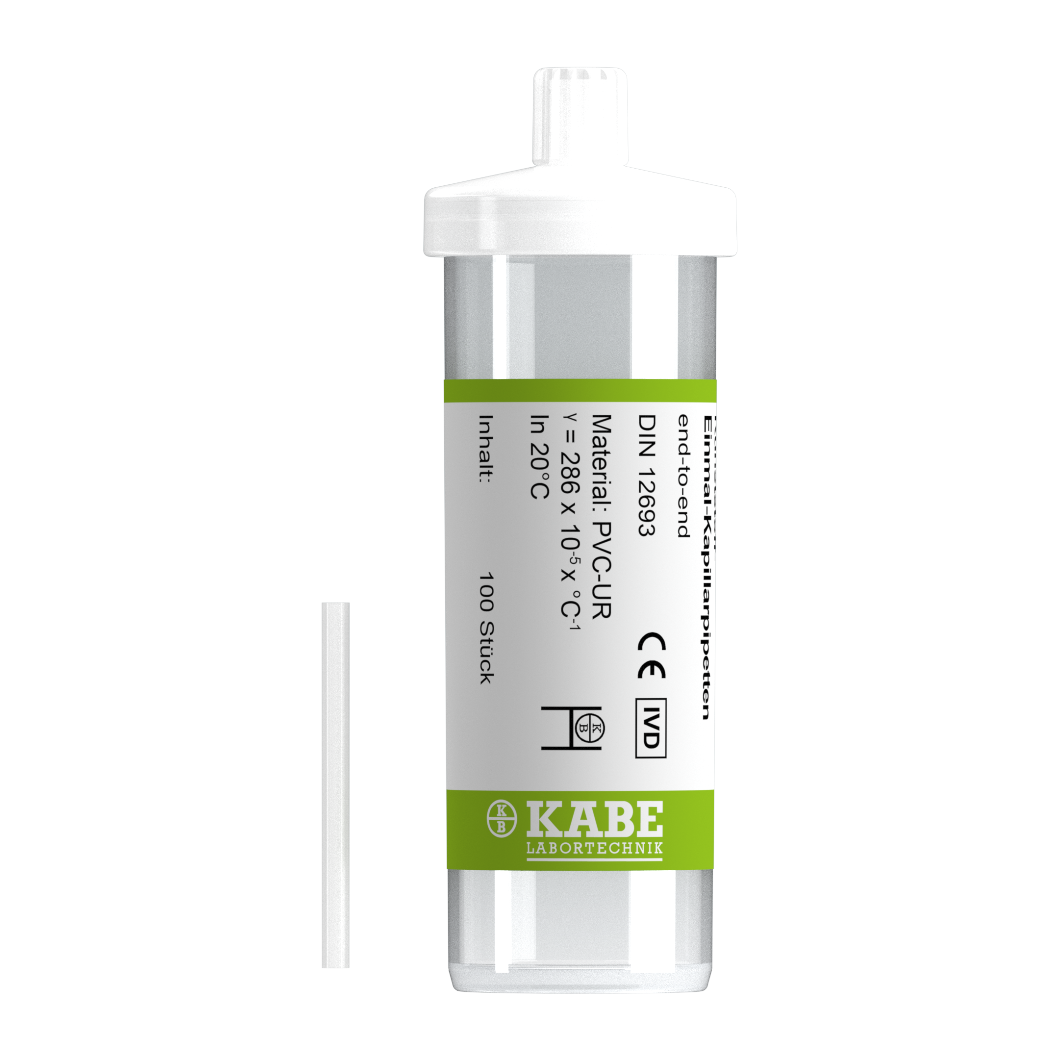 Endkapillaren aus Kunststoff EK 50 K