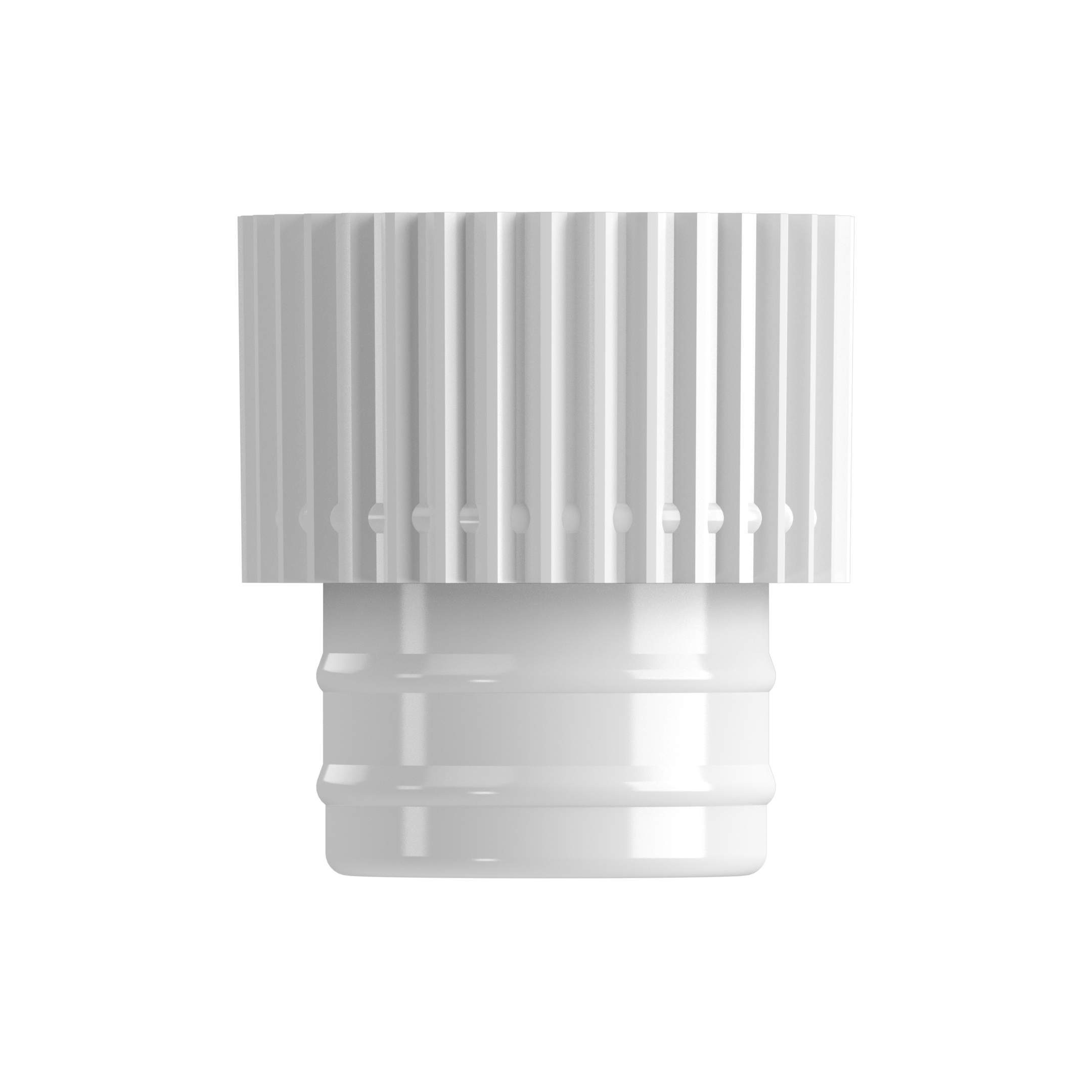 Eindrückstopfen Ø 12 weiß, 100 Stück/Beutel