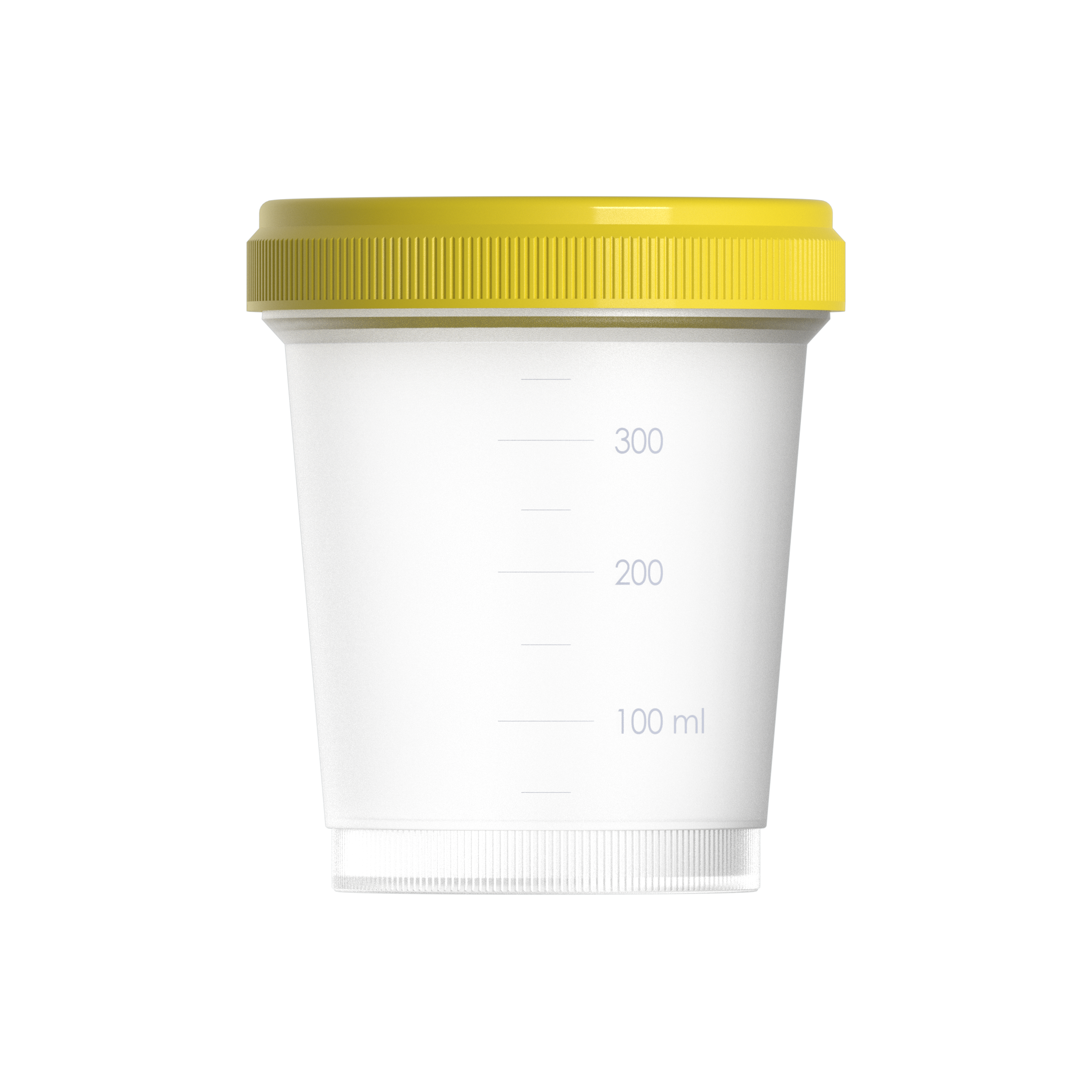 Schraubdose mit gelbem Deckel 500 ml