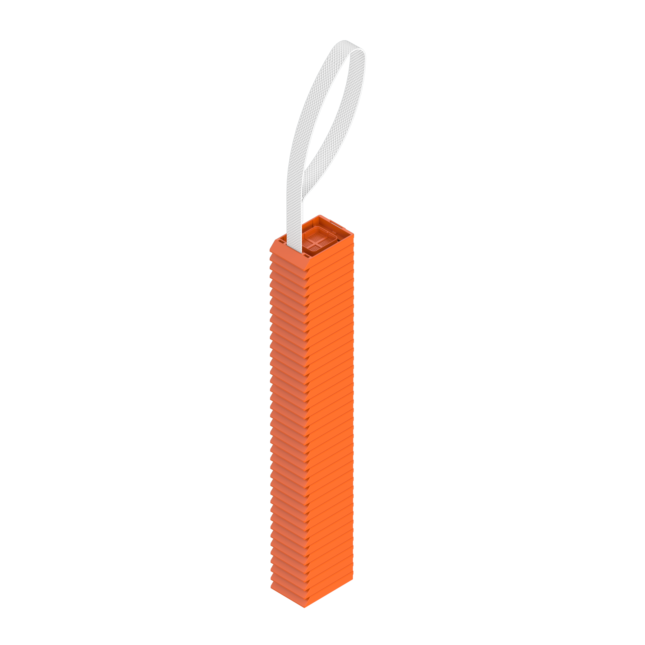 Einbettkassetten - Bionet dunkelorange ohne Deckel am Band