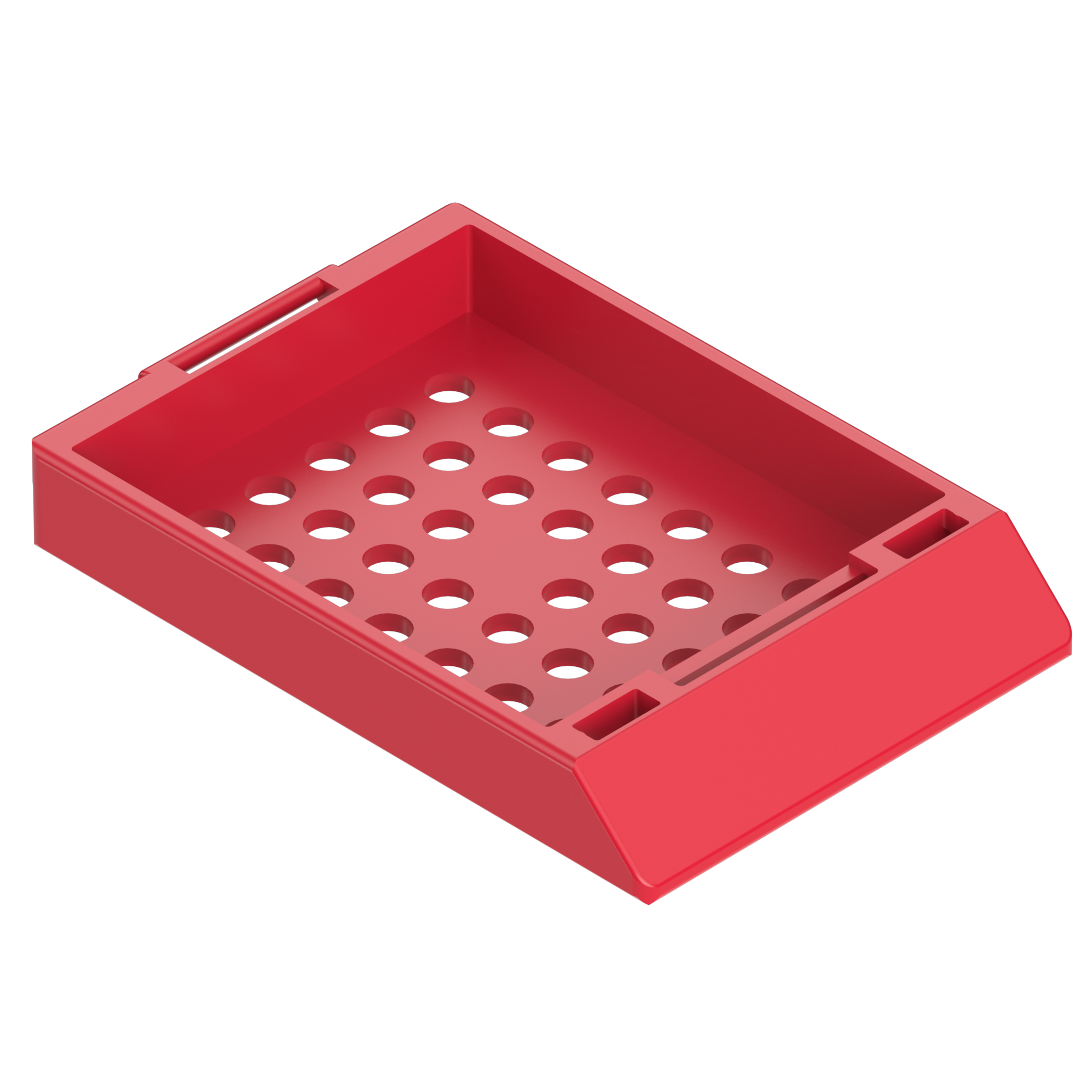 Einbettkassetten - Standard rot ohne Deckel