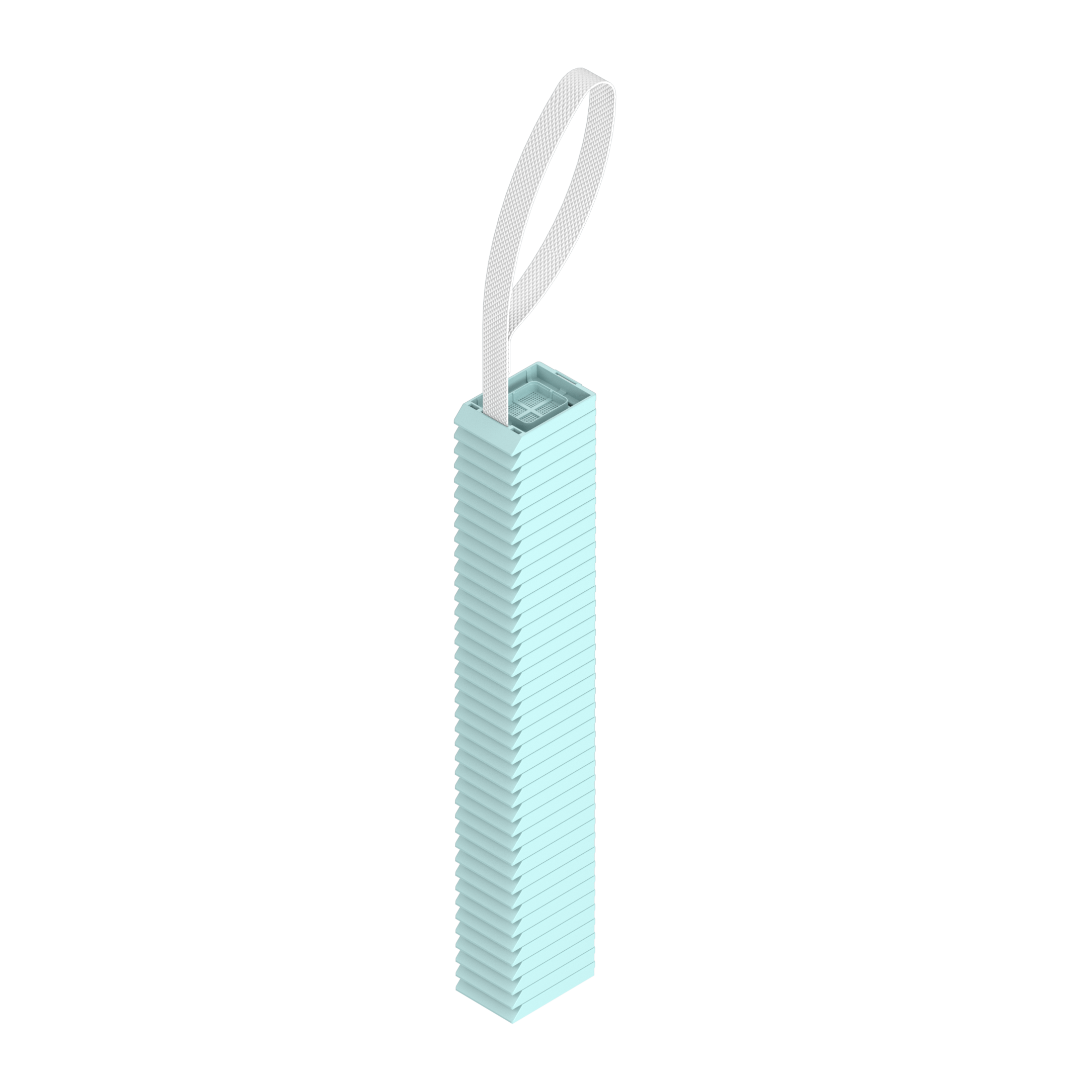 Einbettkassetten - Bionet pastellgrün ohne Deckel am Band