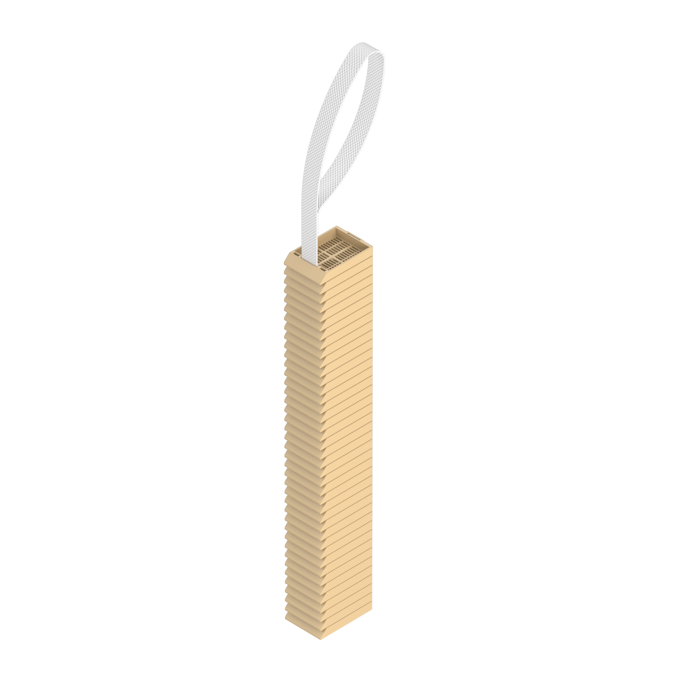 Einbettkassetten - Universal beige ohne Deckel am Band