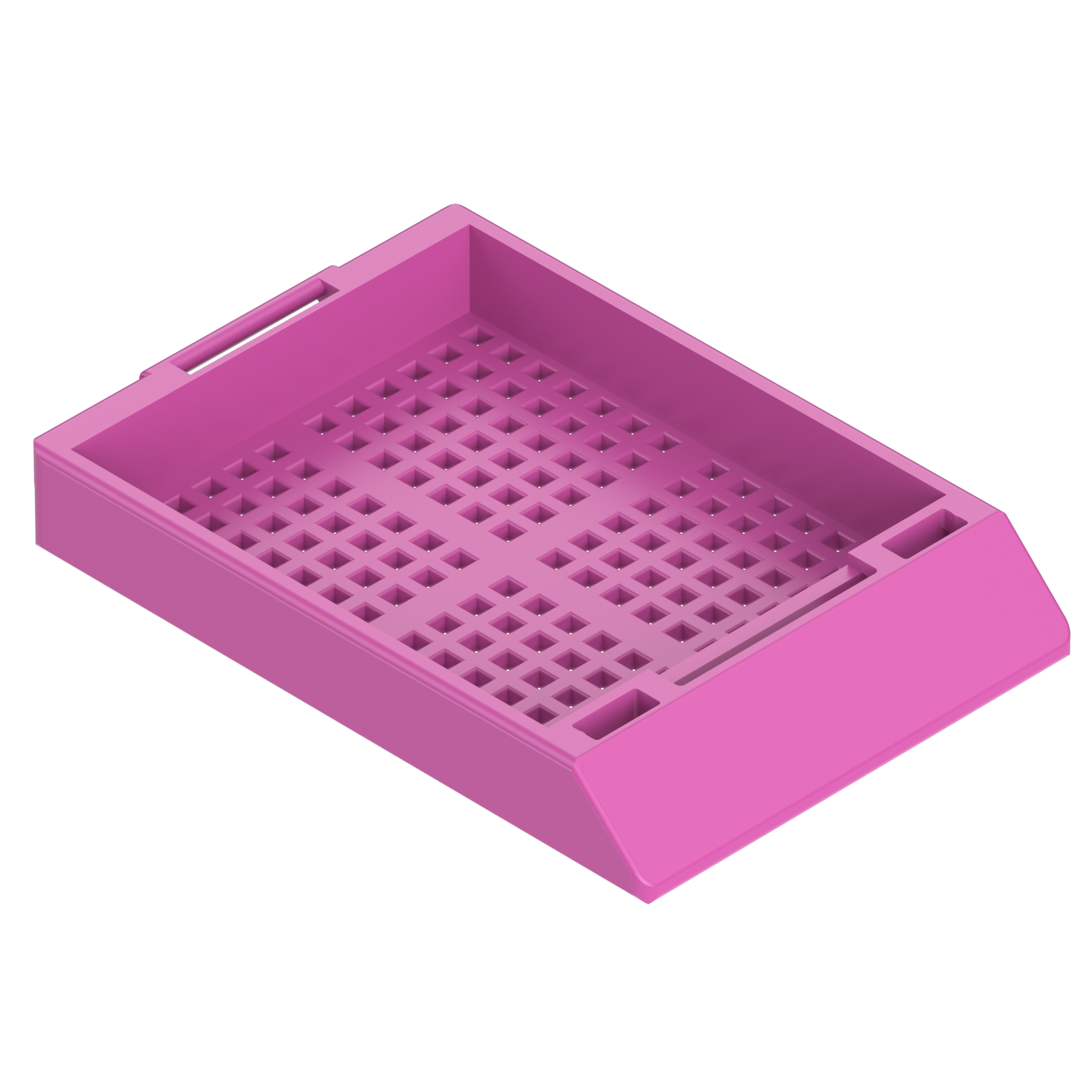 Einbettkassetten - Biopsie hellviolett ohne Deckel