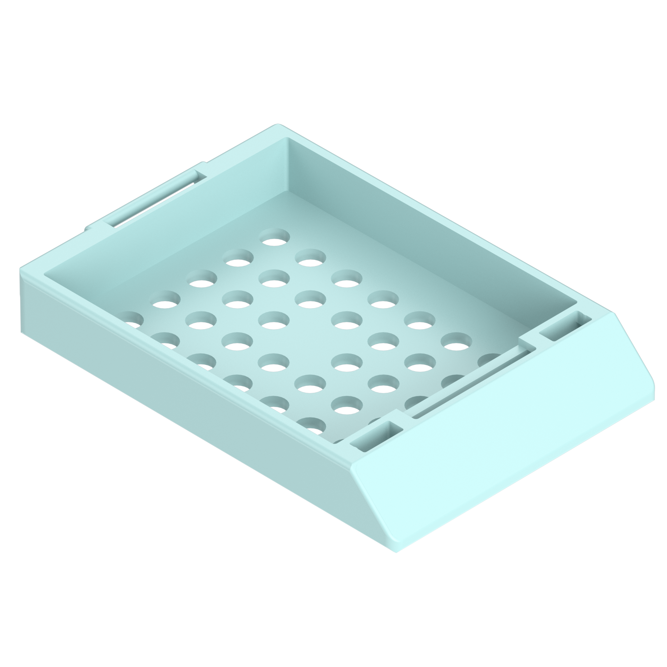 Einbettkassetten - Standard pastellgrün ohne Deckel