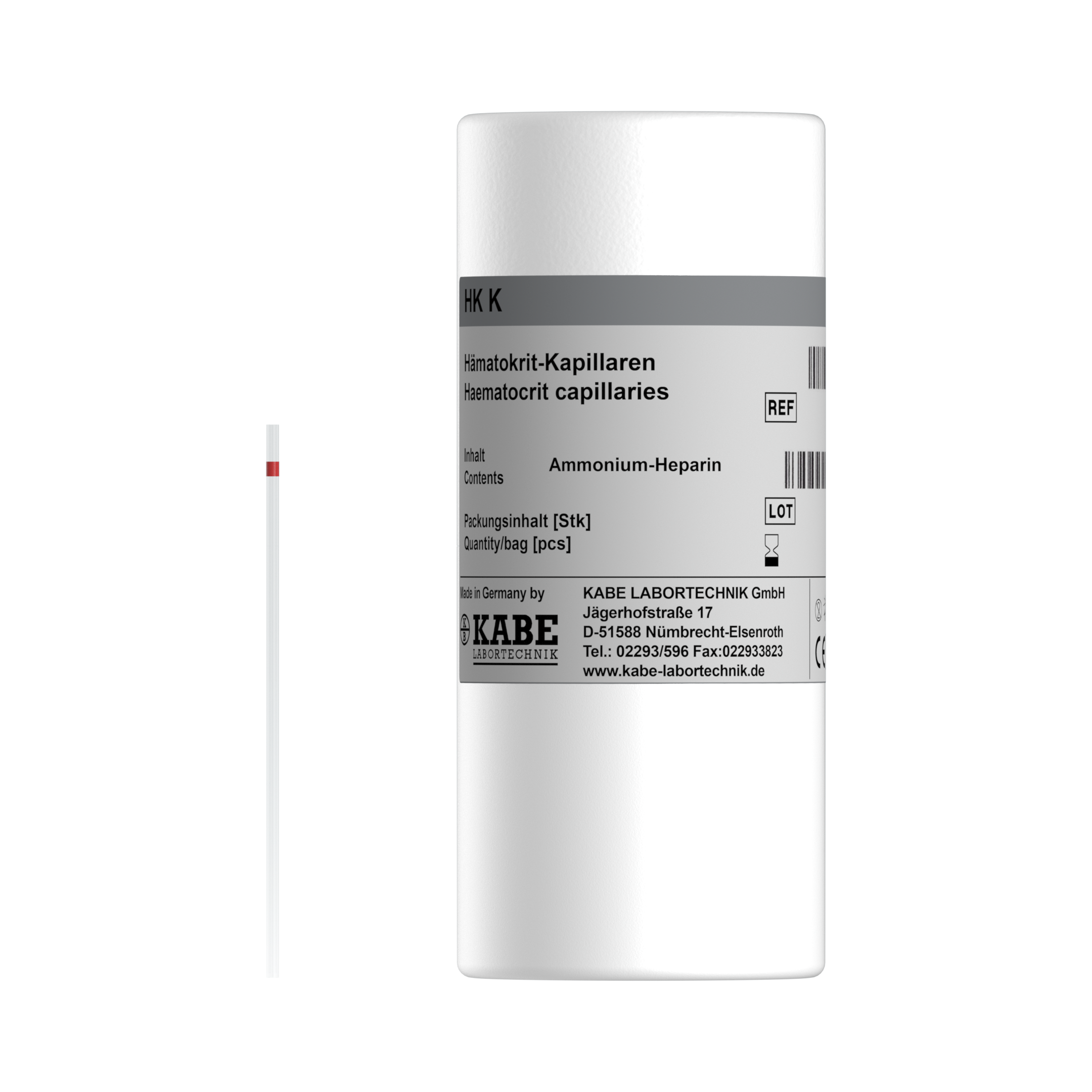 Hämatokrit-Kapillaren HK 75 K