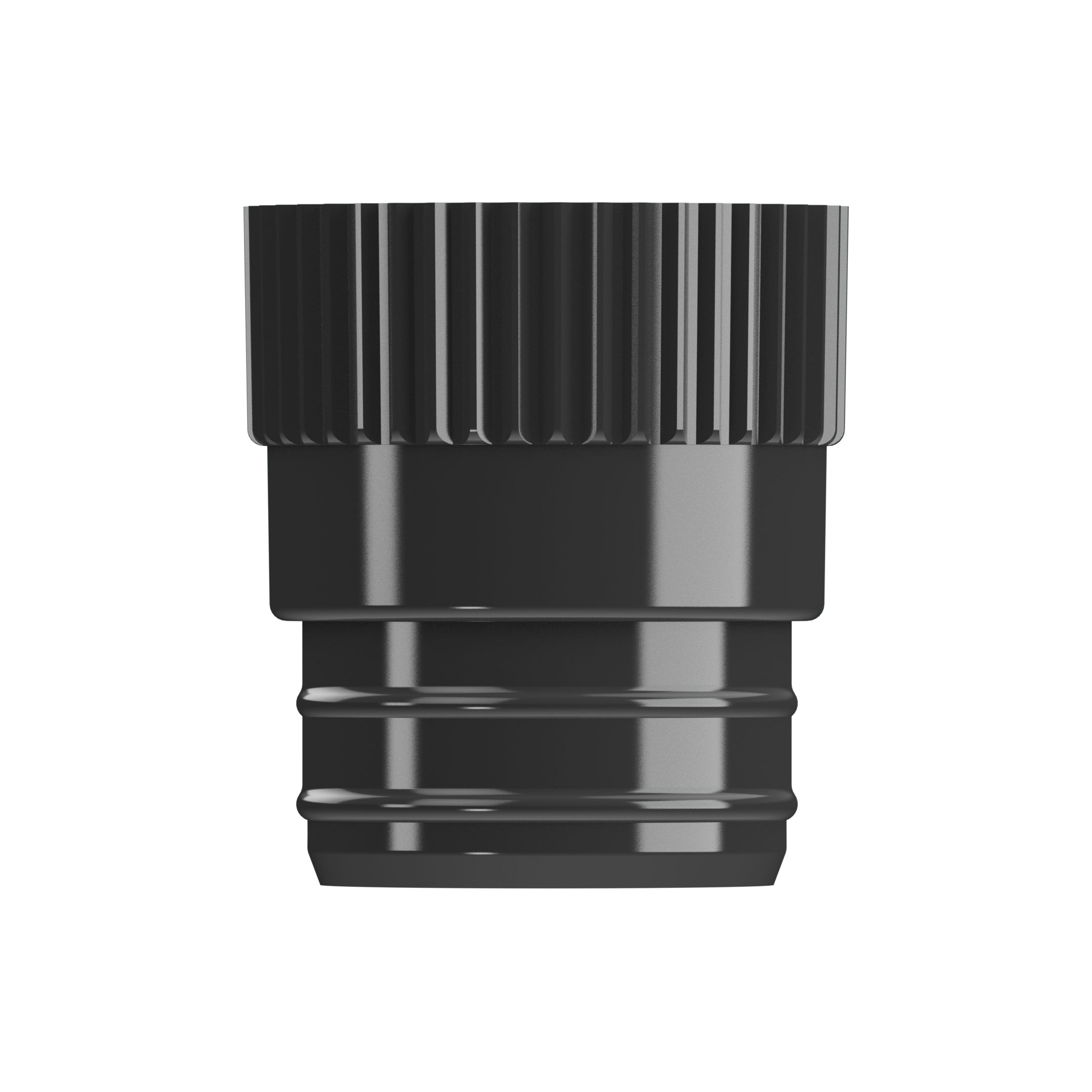 Eindrückstopfen Ø 16  schwarz