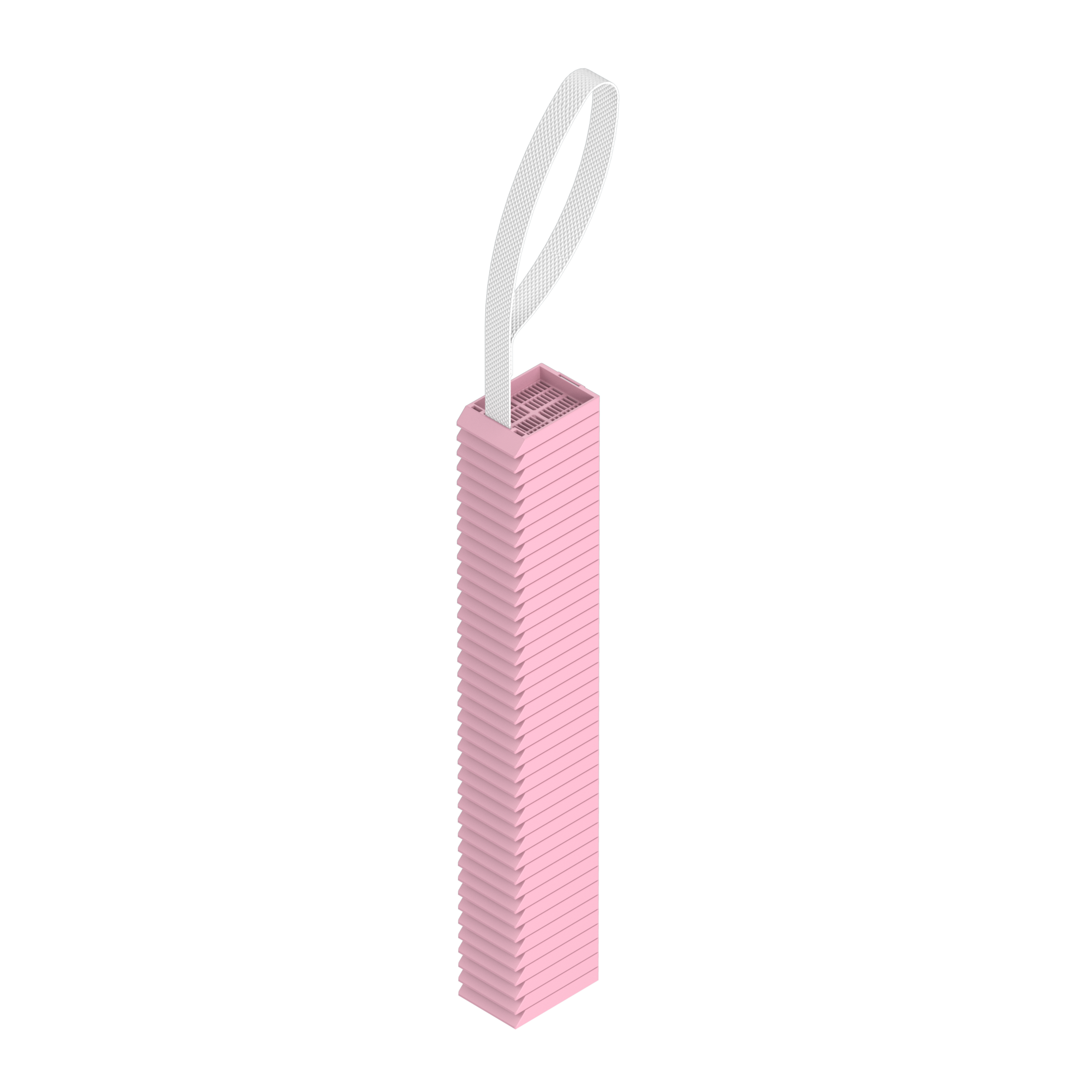 Einbettkassetten - Universal rosa ohne Deckel am Band