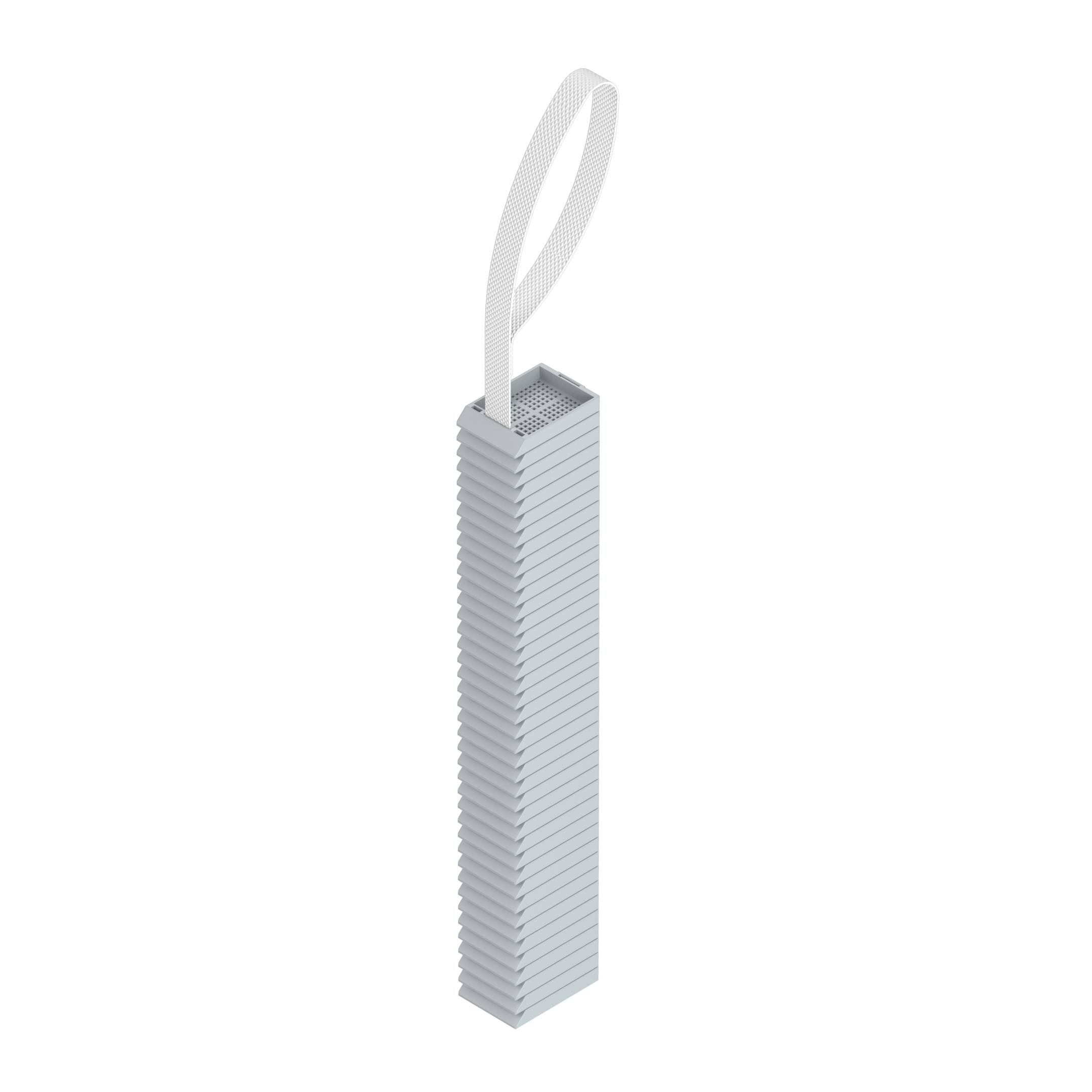 Einbettkassetten - Biopsie grau ohne Deckel am Band