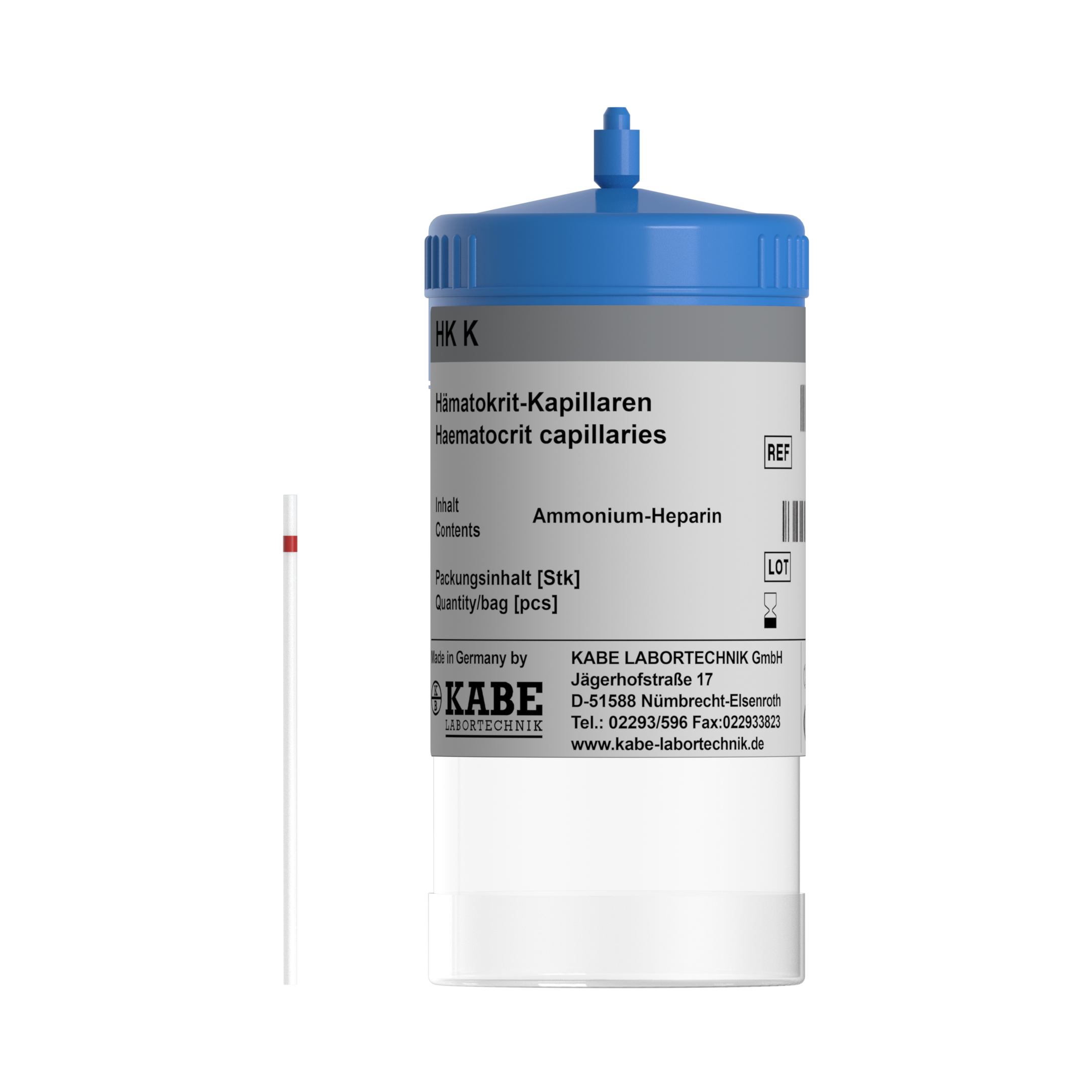 Hämatokrit-Kapillaren HK 60 K