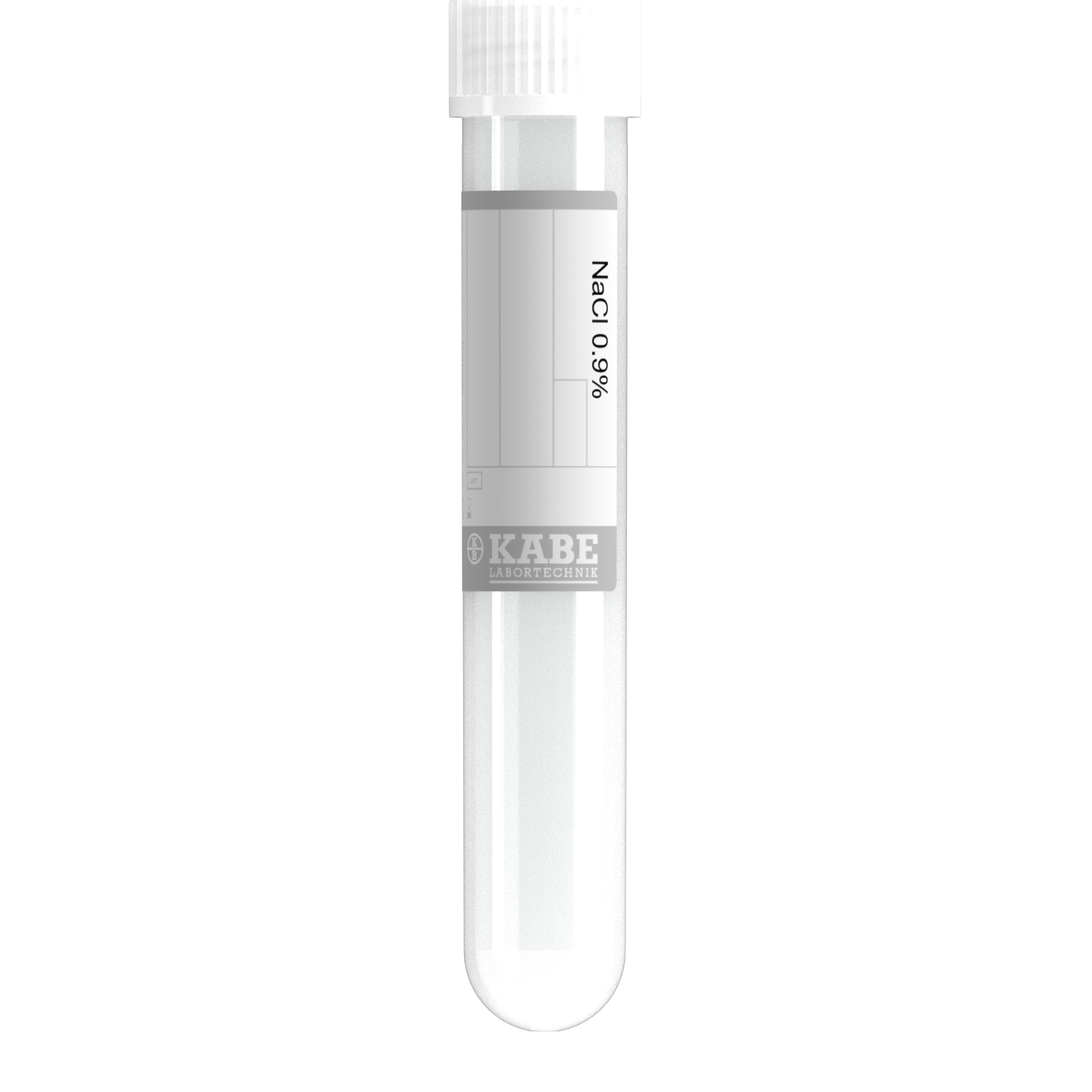 Probenröhren mit Kochsalzlösung 3 ml NaCl 0,9%, 101/16,5 PP S natur
