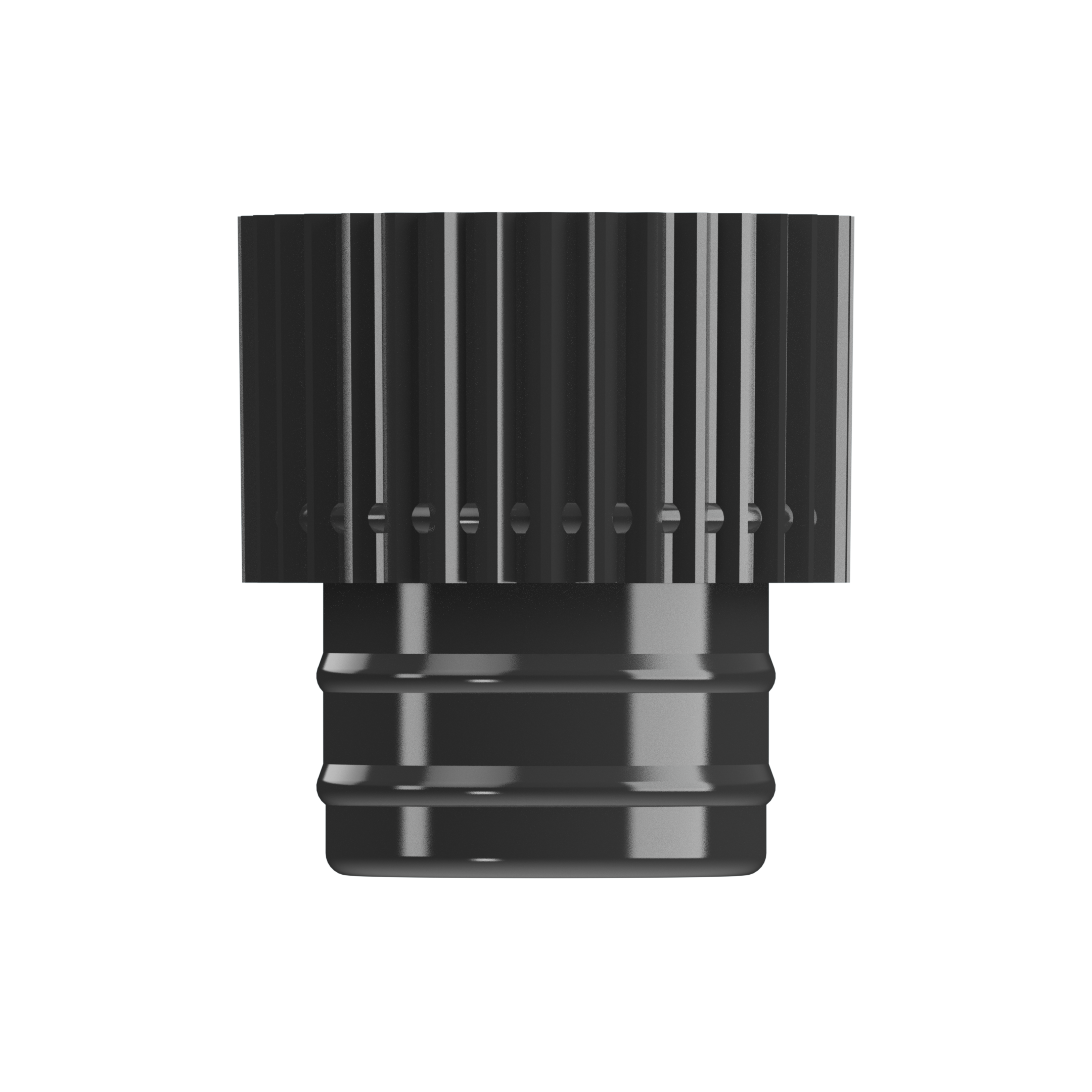 Eindrückstopfen Ø 12 schwarz