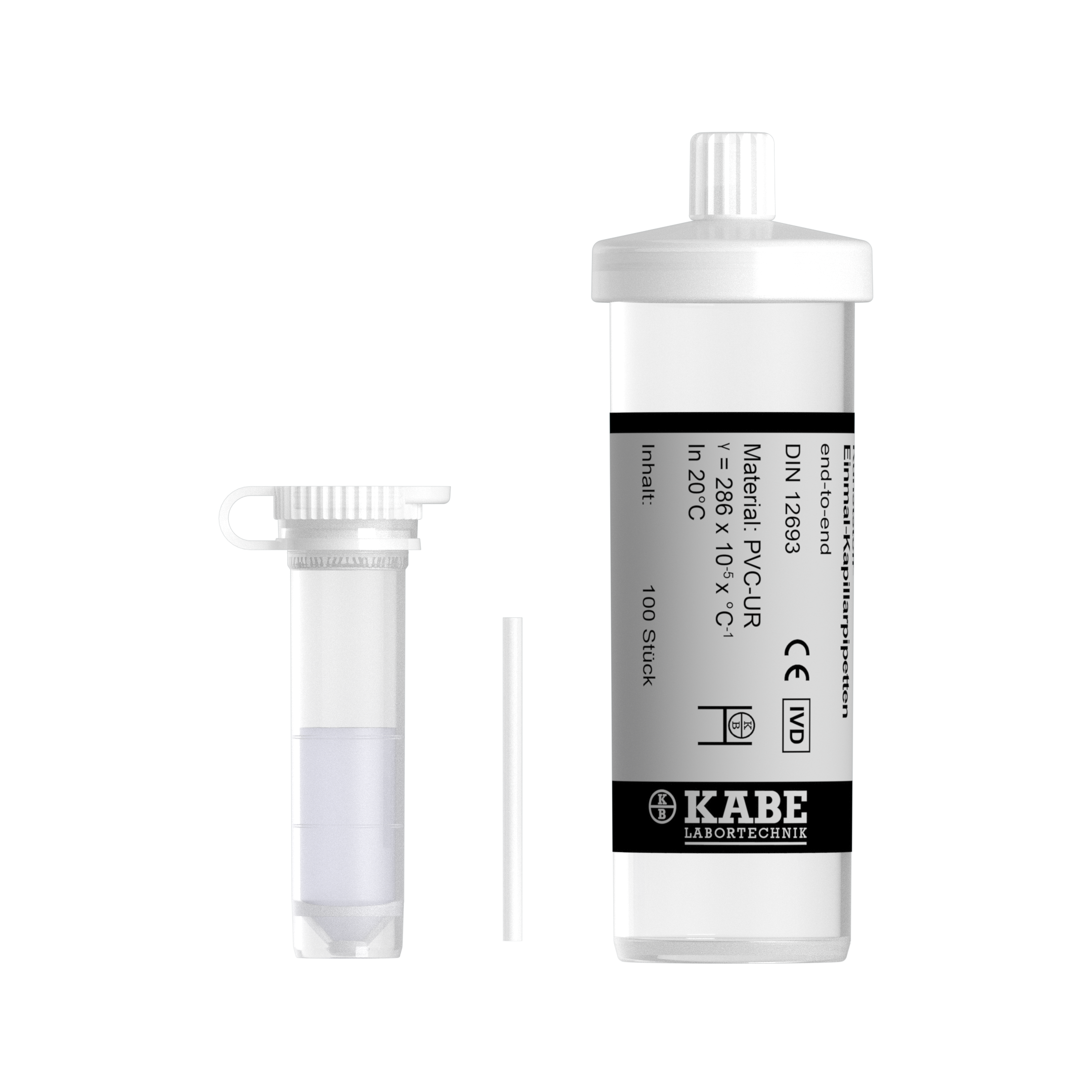 Gefäße zur Blutzuckerbestimmung H 420 A natur Standr.1 ml ESAT KB+EK20 K