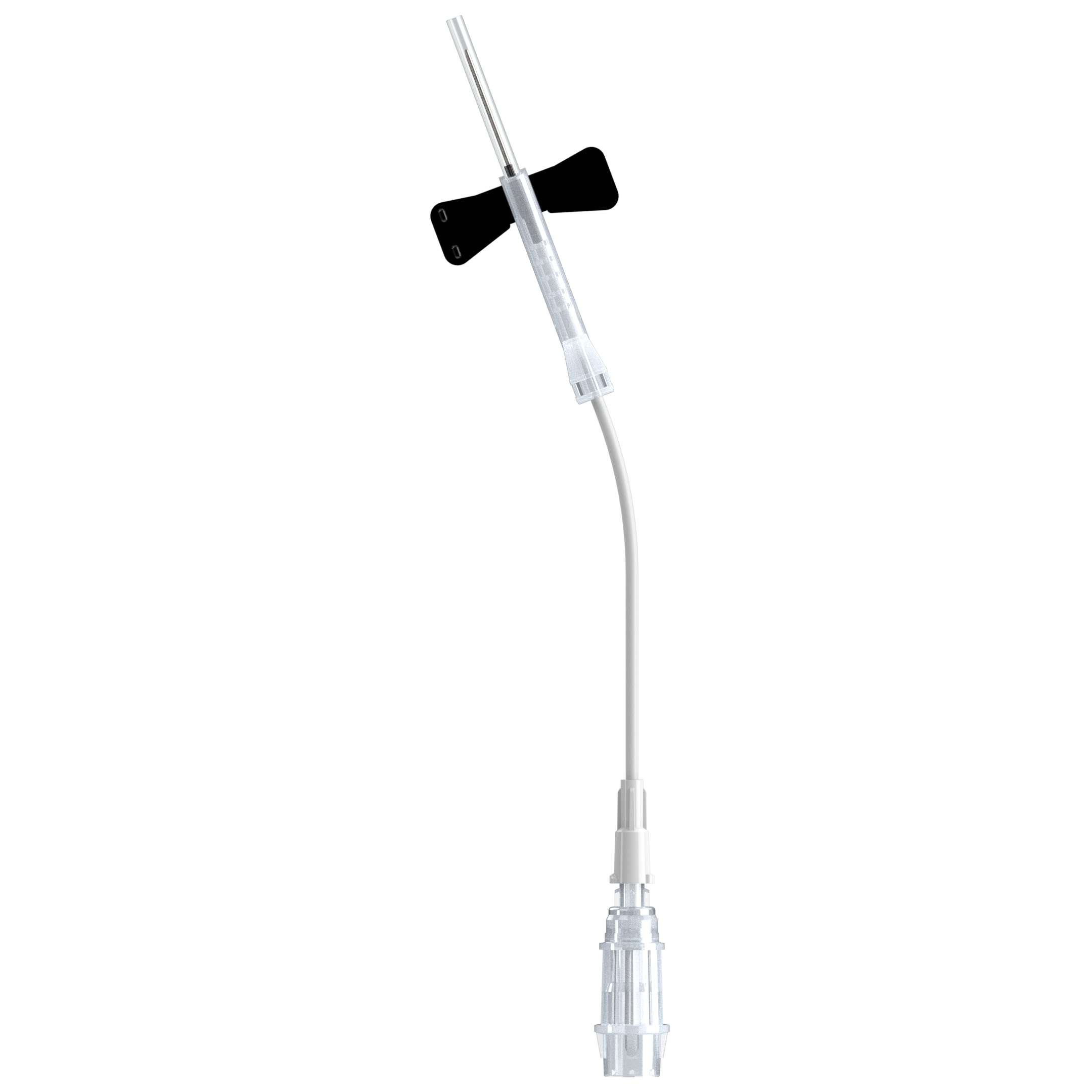 Flügelkanülen zur Blutentnahme Sangocan® 22G schwarz 100 mm security