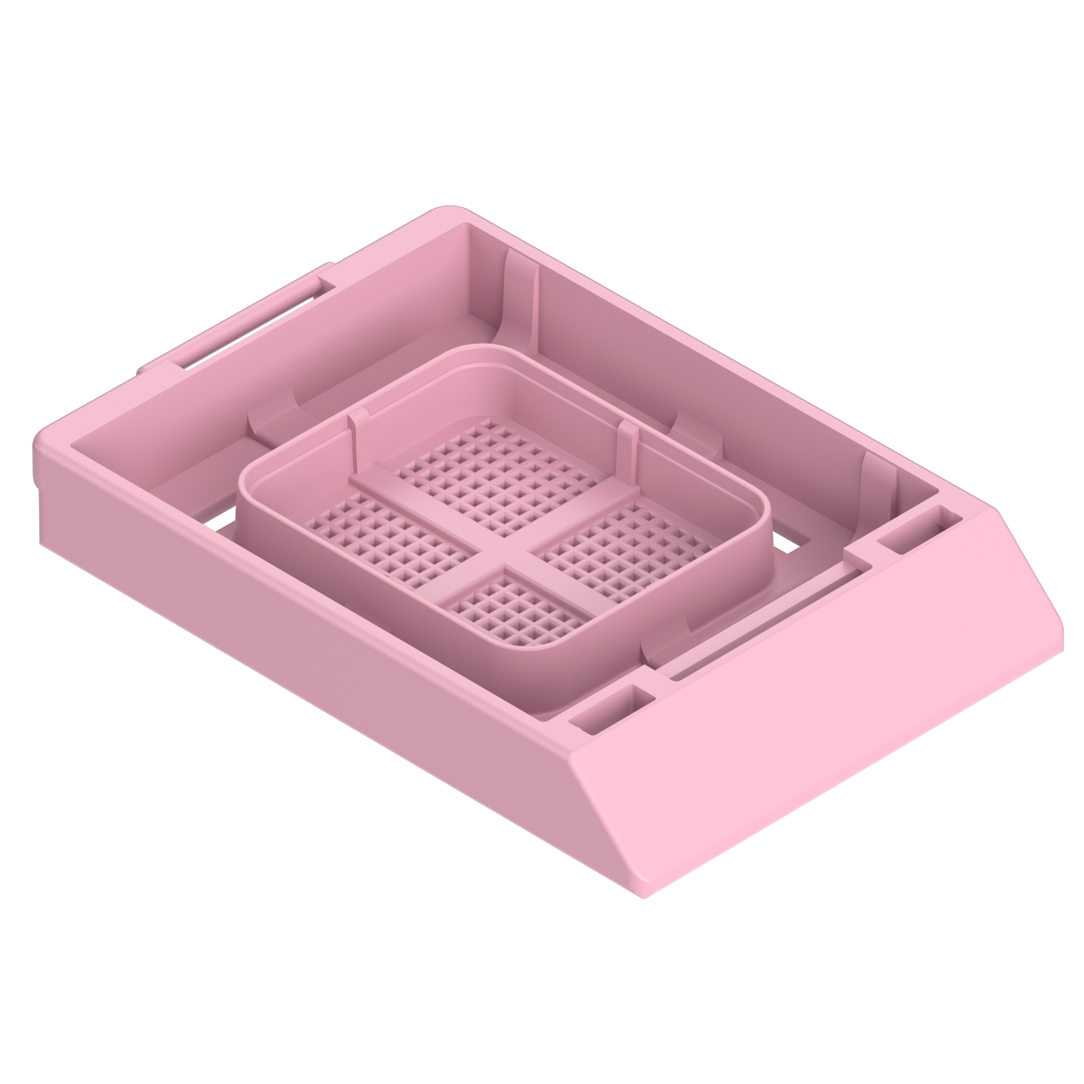 Einbettkassetten - Bionet rosa ohne Deckel