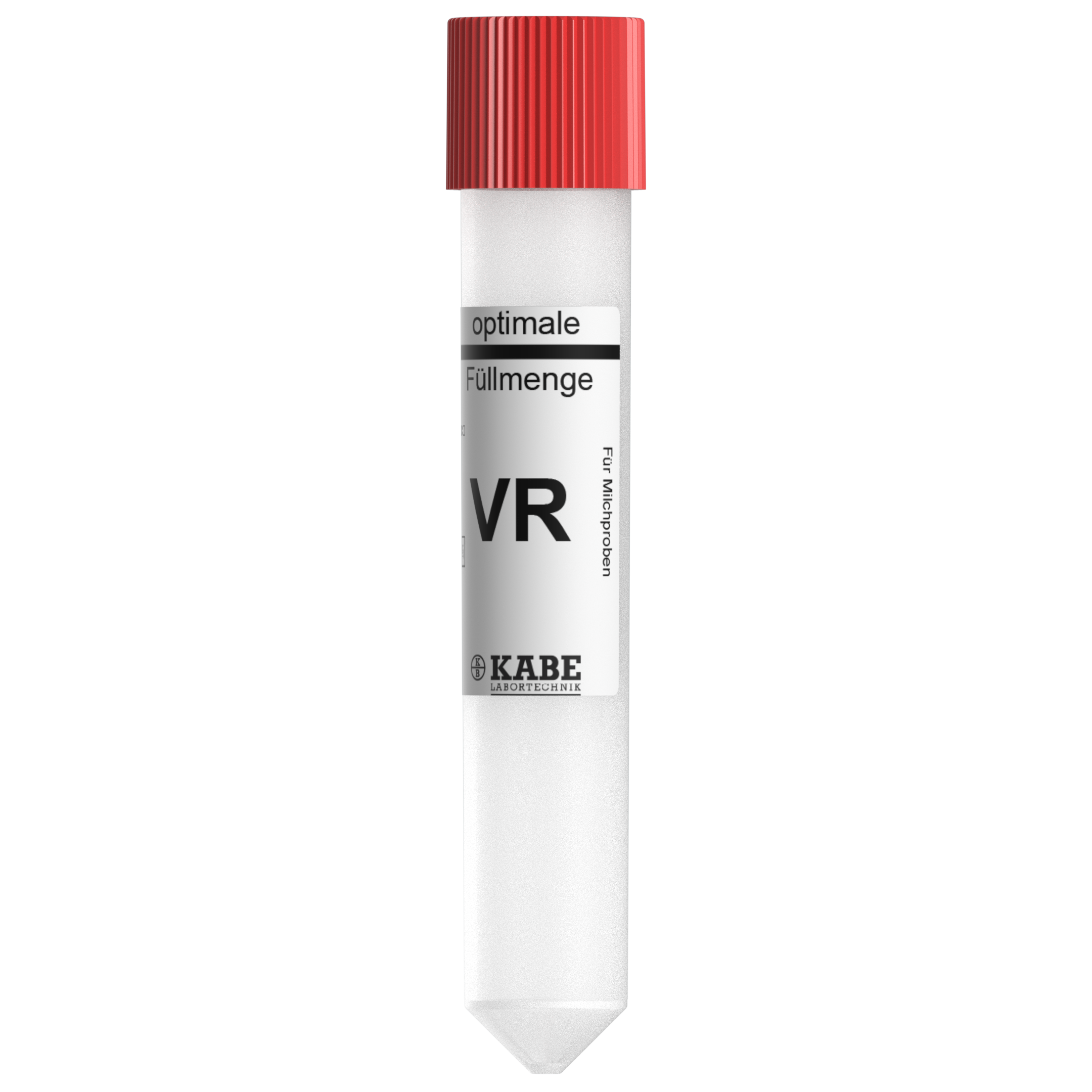 Probenröhr. 12 ml f. bakterielle Unters. MK 95 BAK PP Sn rot Et. Opt.Füllm.VR