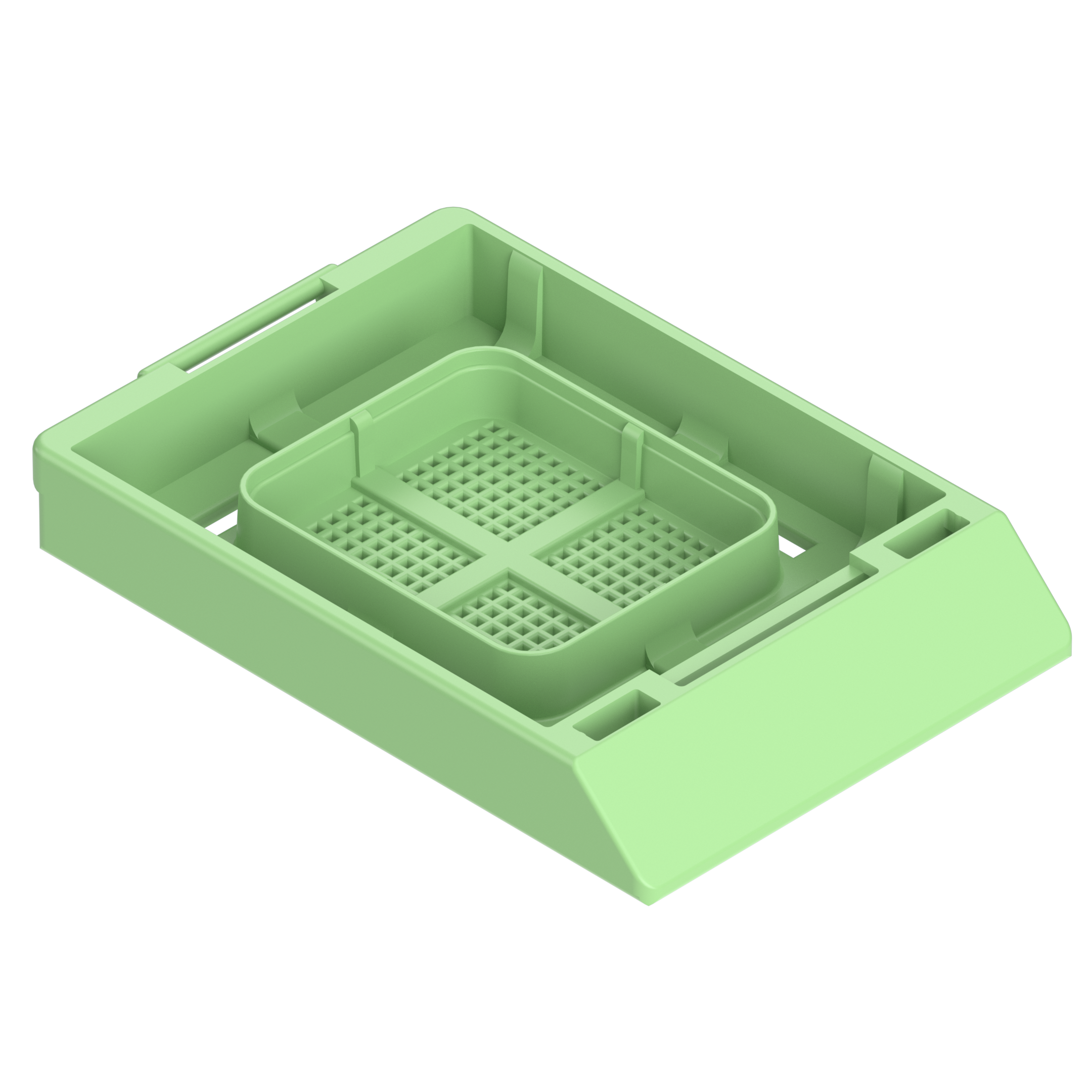 Einbettkassetten - Bionet hellgrün ohne Deckel