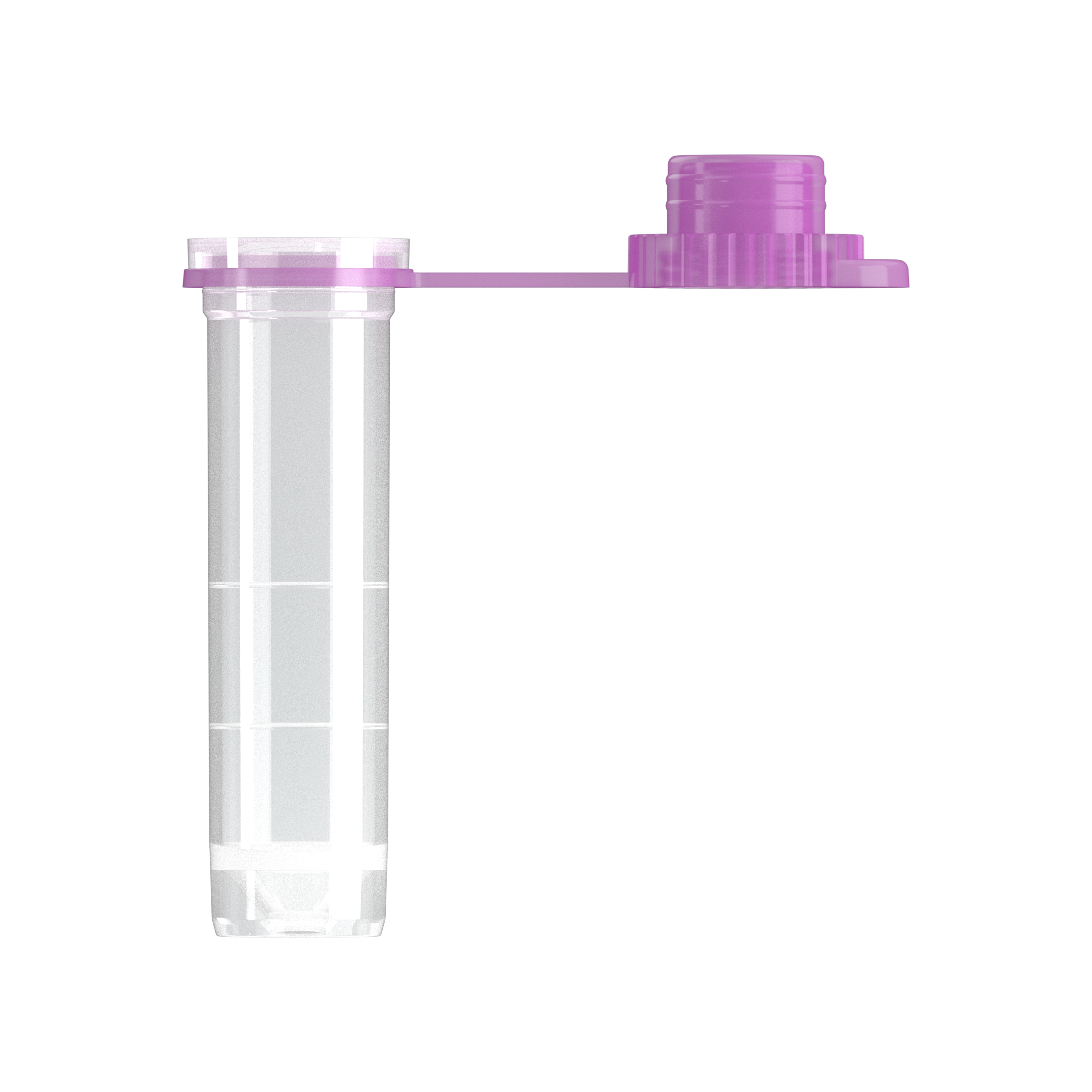 Probengefäße neutral 420 A violett Standrand