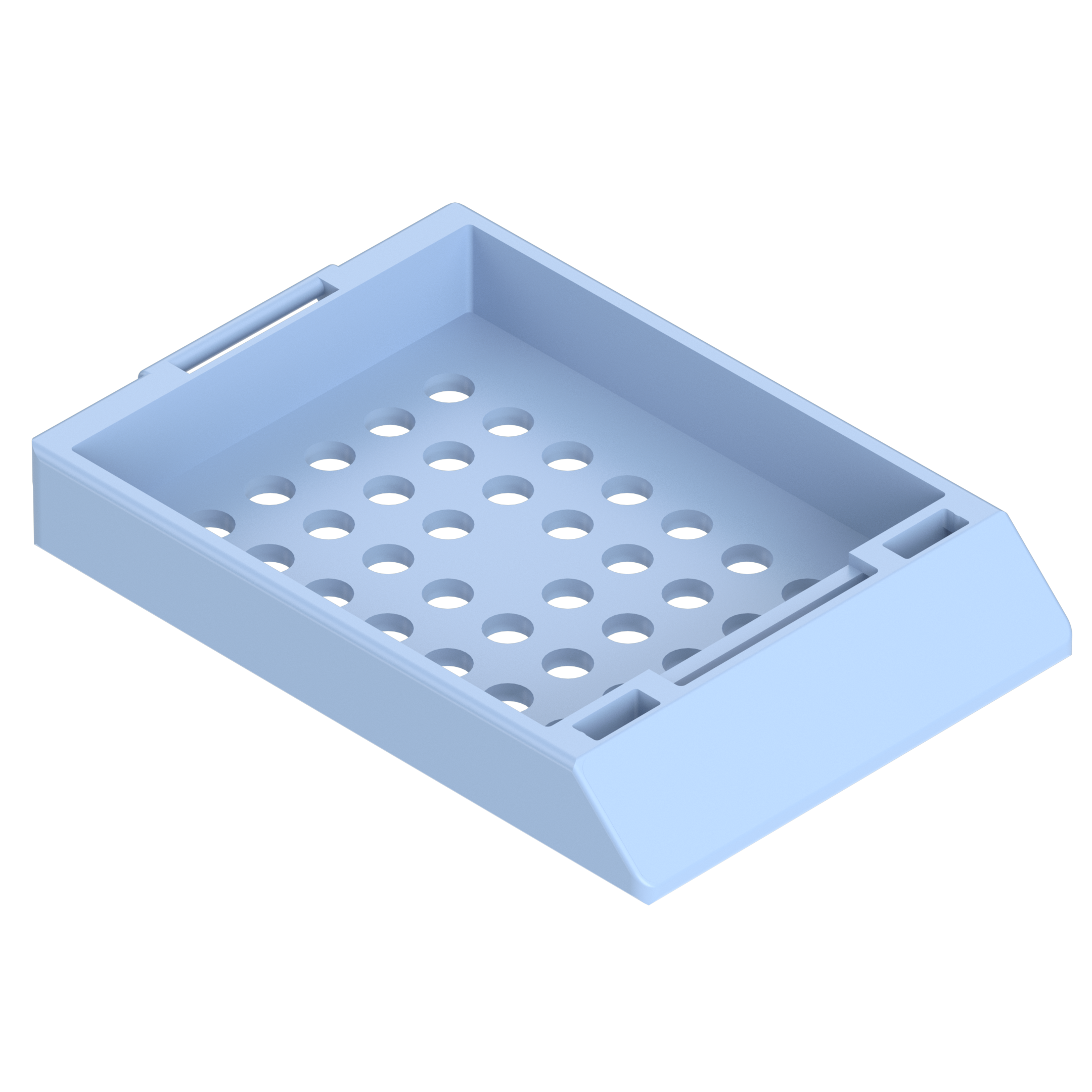 Einbettkassetten - Standard hellblau ohne Deckel